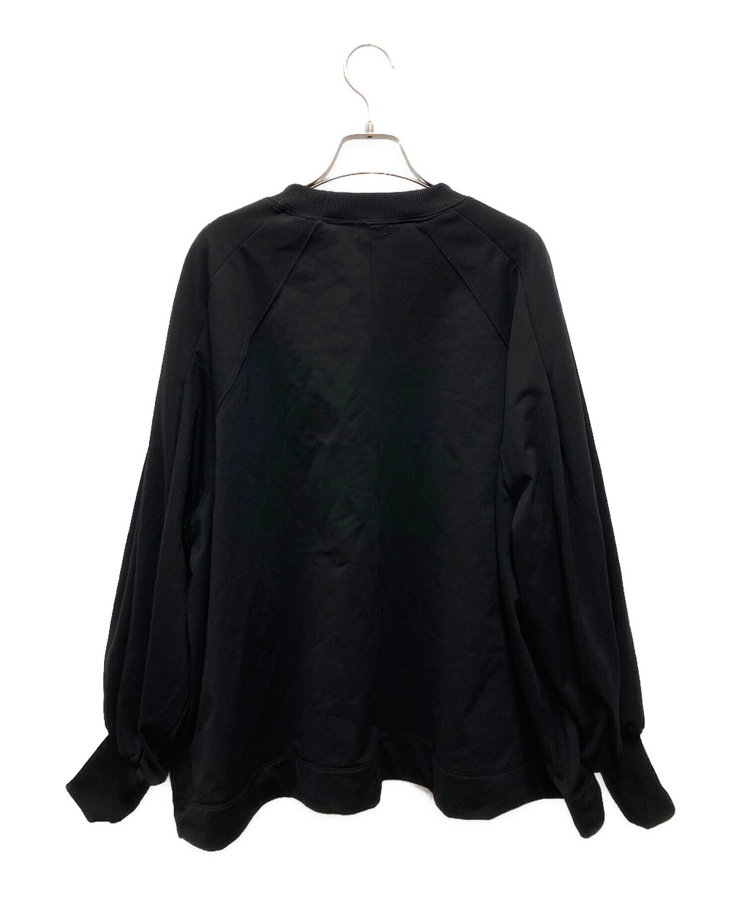 中古・古着通販】MANOF (マノフ) WAIST TUCK VOLUME SLEEVE SWEAT 