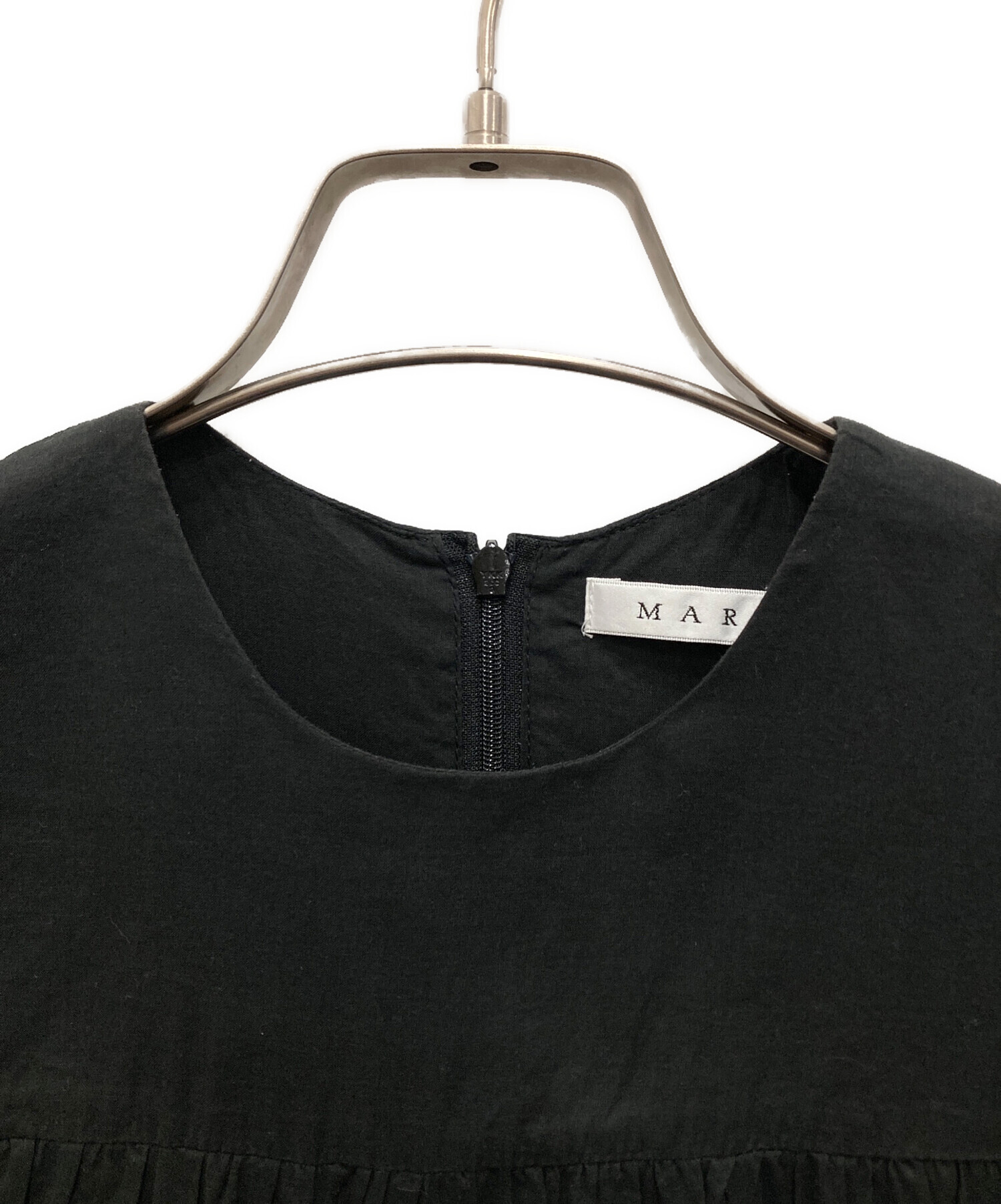 中古・古着通販】MARIHA (マリハ) ミューズのブラウス ブラック サイズ 