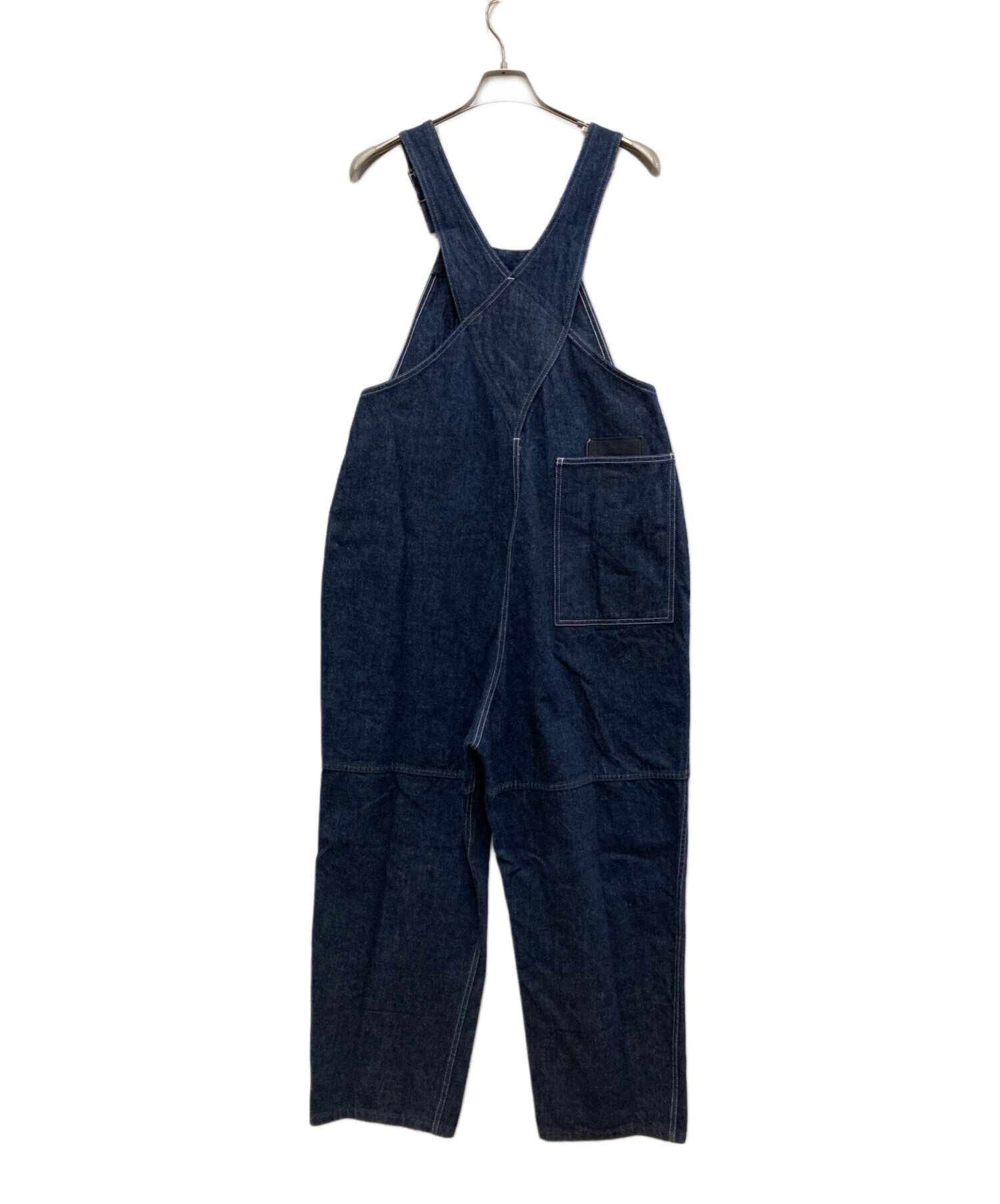 TUKI 0054ノンウォシュデニムサロペット　0 ユニセックス TUKI 0054ノンウォシュデニムサロペット0 ユニセックス