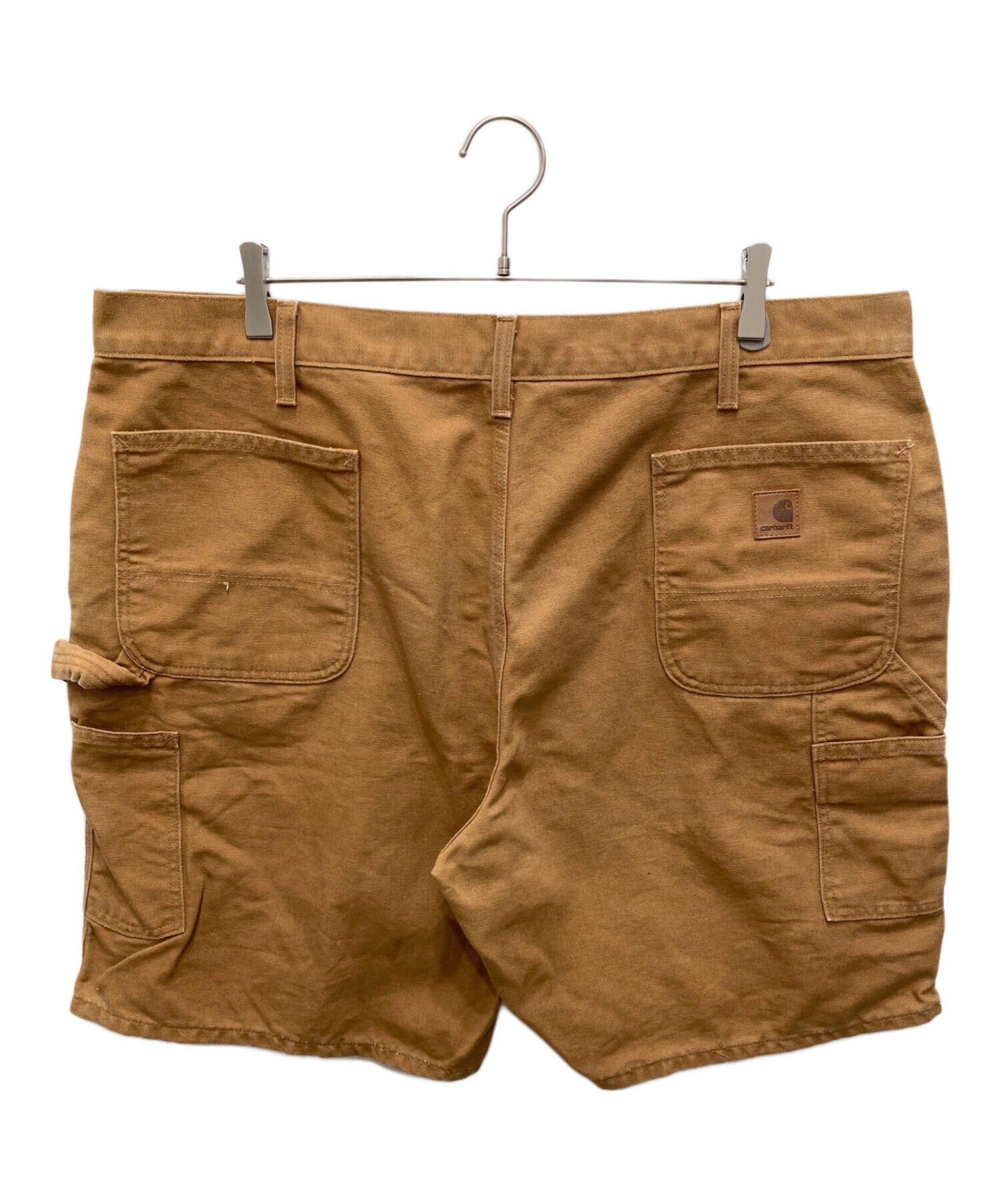 【carhartt】 カーハート　B25 ダック　ハーフパンツ　ダークブラウン 中古・古着通販】CarHartt (カーハート) B25 ダックペインターハーフ