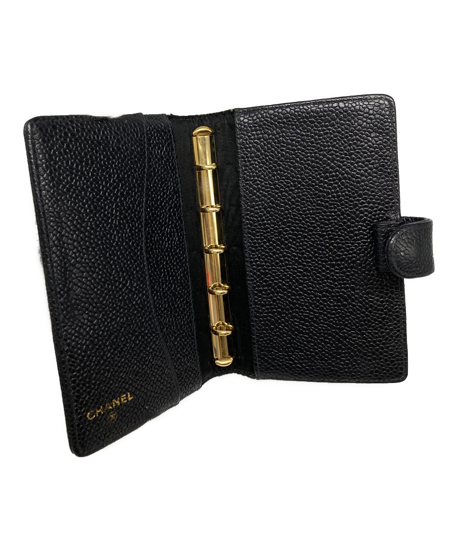 中古・古着通販】CHANEL (シャネル) 手帳カバー ブラック｜ブランド 