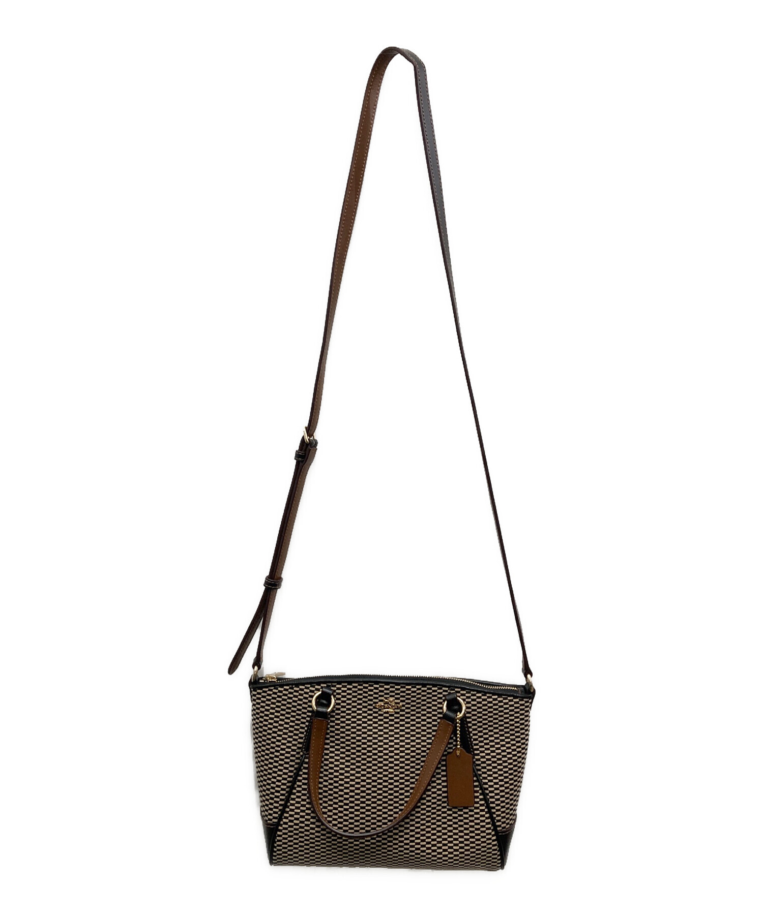 中古・古着通販】COACH (コーチ) ミニケルシーサッチェル ショルダー 