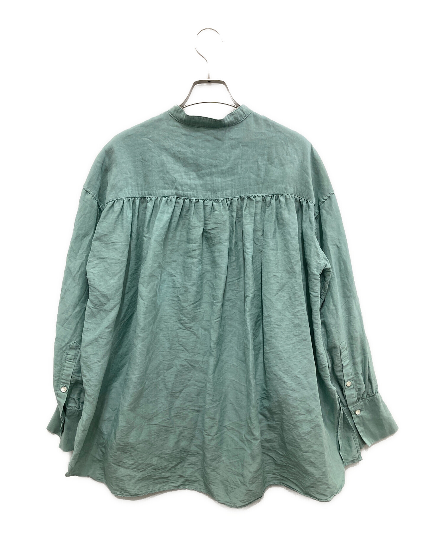中古・古着通販】IENA (イエナ) ラミーリヨセルバックギャザーシャツ 
