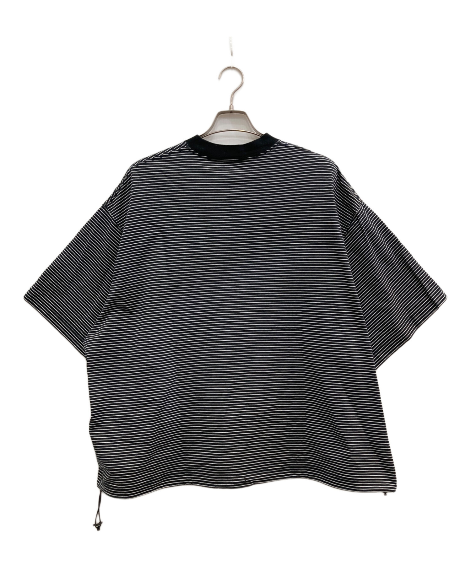 中古・古着通販】is-ness (イズネス) BALLOON BORDER SHORT SLEEVE T 