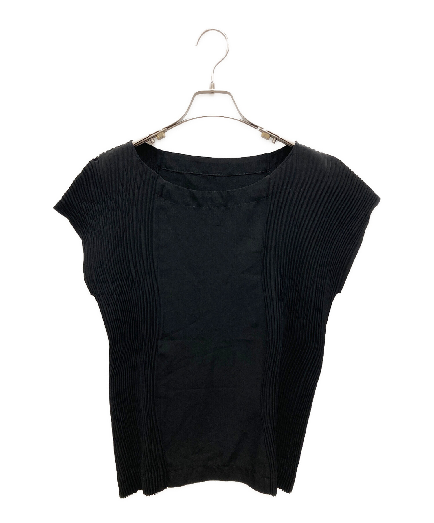 中古・古着通販】ISSEY MIYAKE (イッセイミヤケ) フレンチスリーブ 