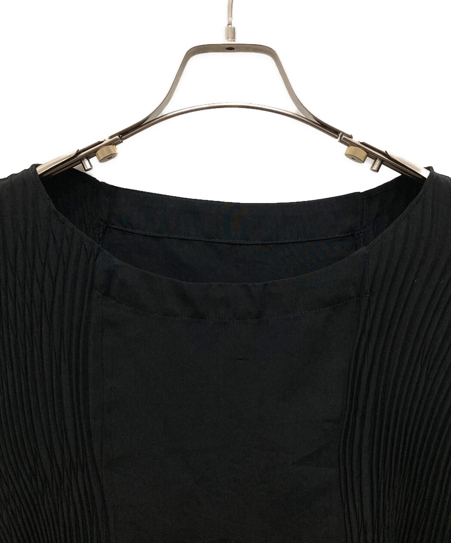 イッセイミヤケ フレンチスリーブブラウス PLEATS PLEASE ISSEY MIYAKE 