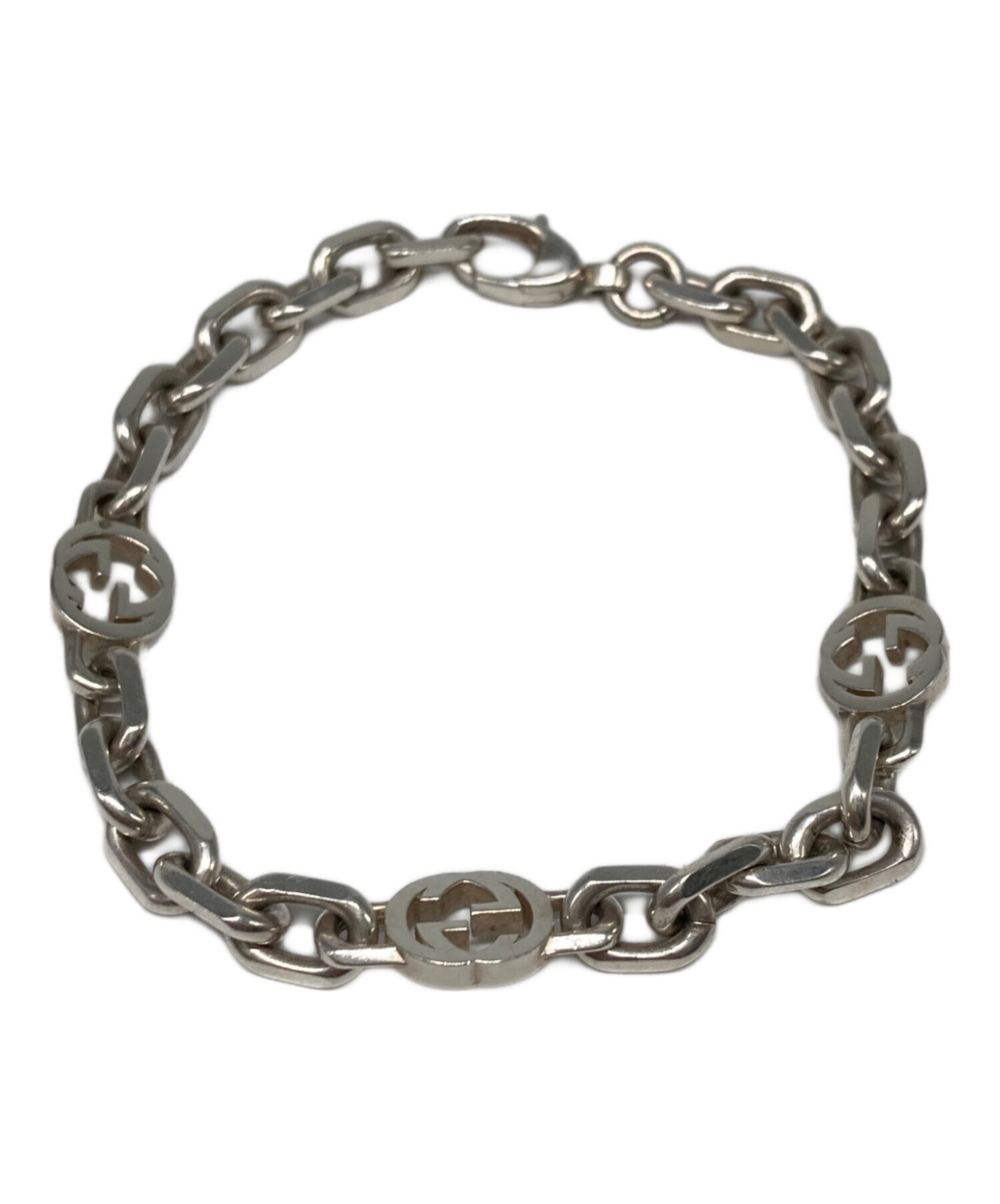 中古・古着通販】GUCCI (グッチ) インターロッキングチェーン 