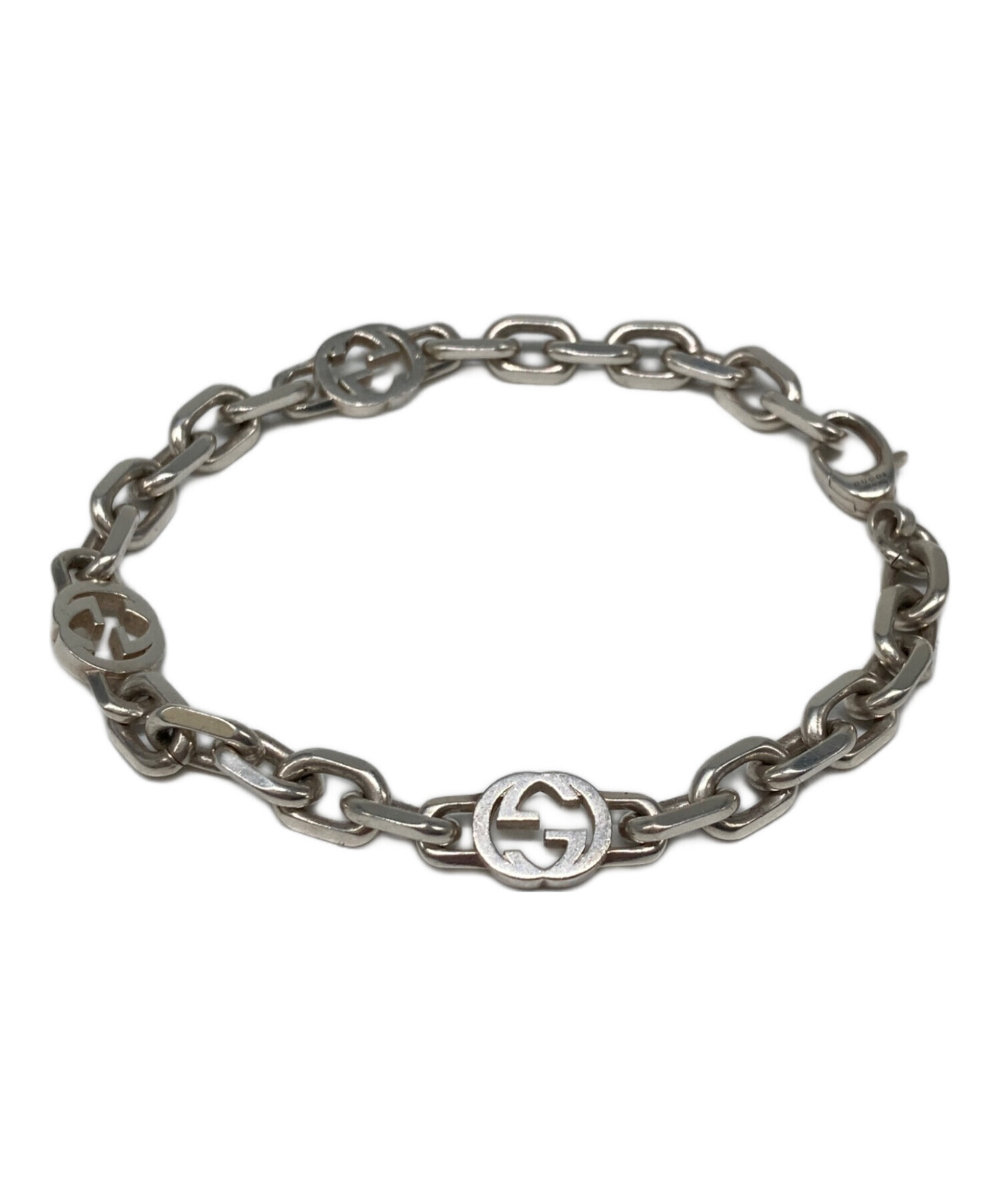 中古・古着通販】GUCCI (グッチ) インターロッキングチェーン 