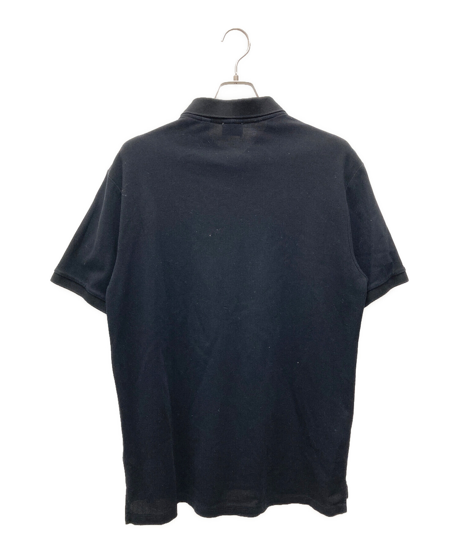 中古・古着通販】BURBERRY (バーバリー) ポロシャツ ブラック サイズ:L