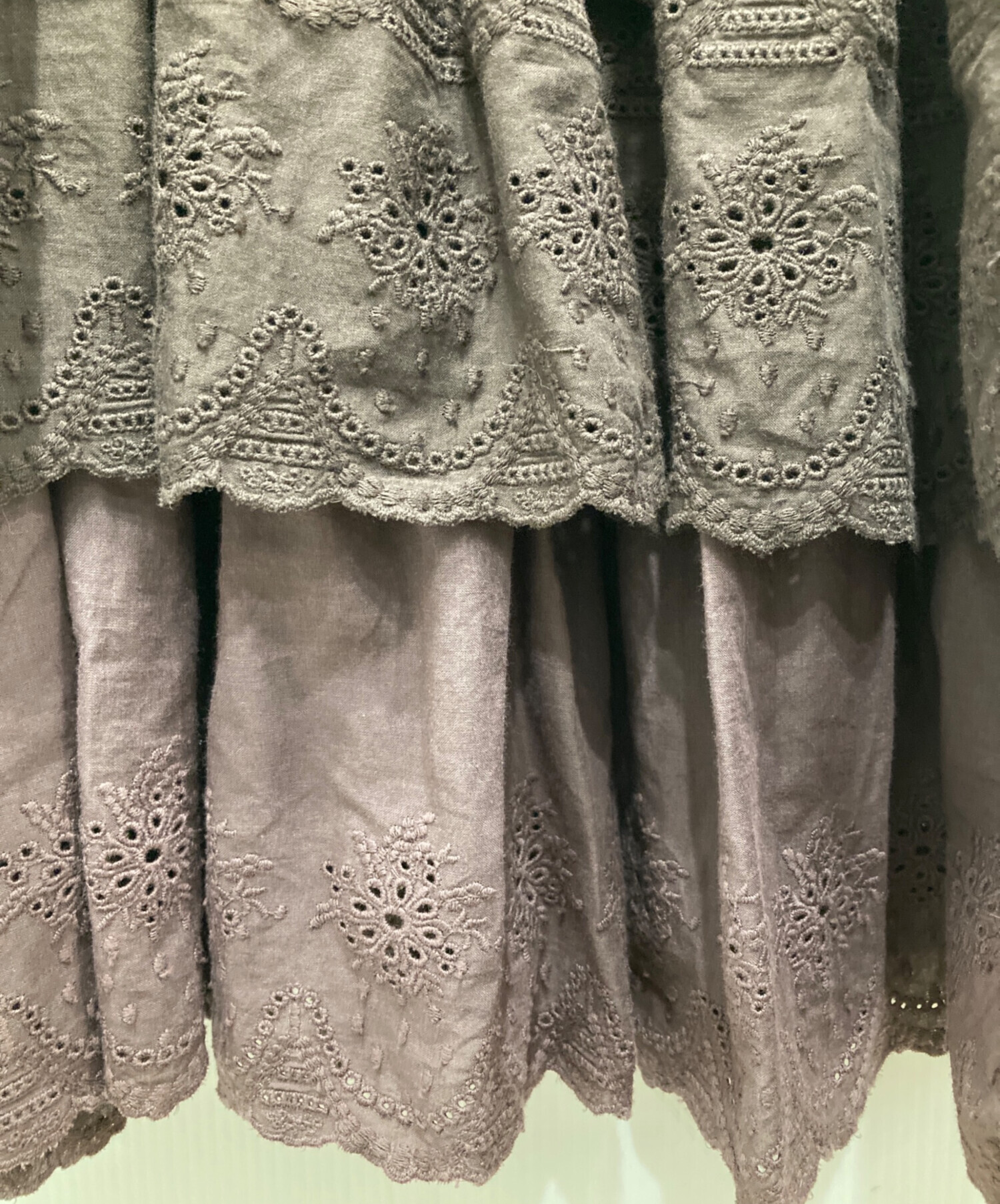 中古・古着通販】Her lip to (ハーリップトゥ) Two-Tone Ruffled Lace