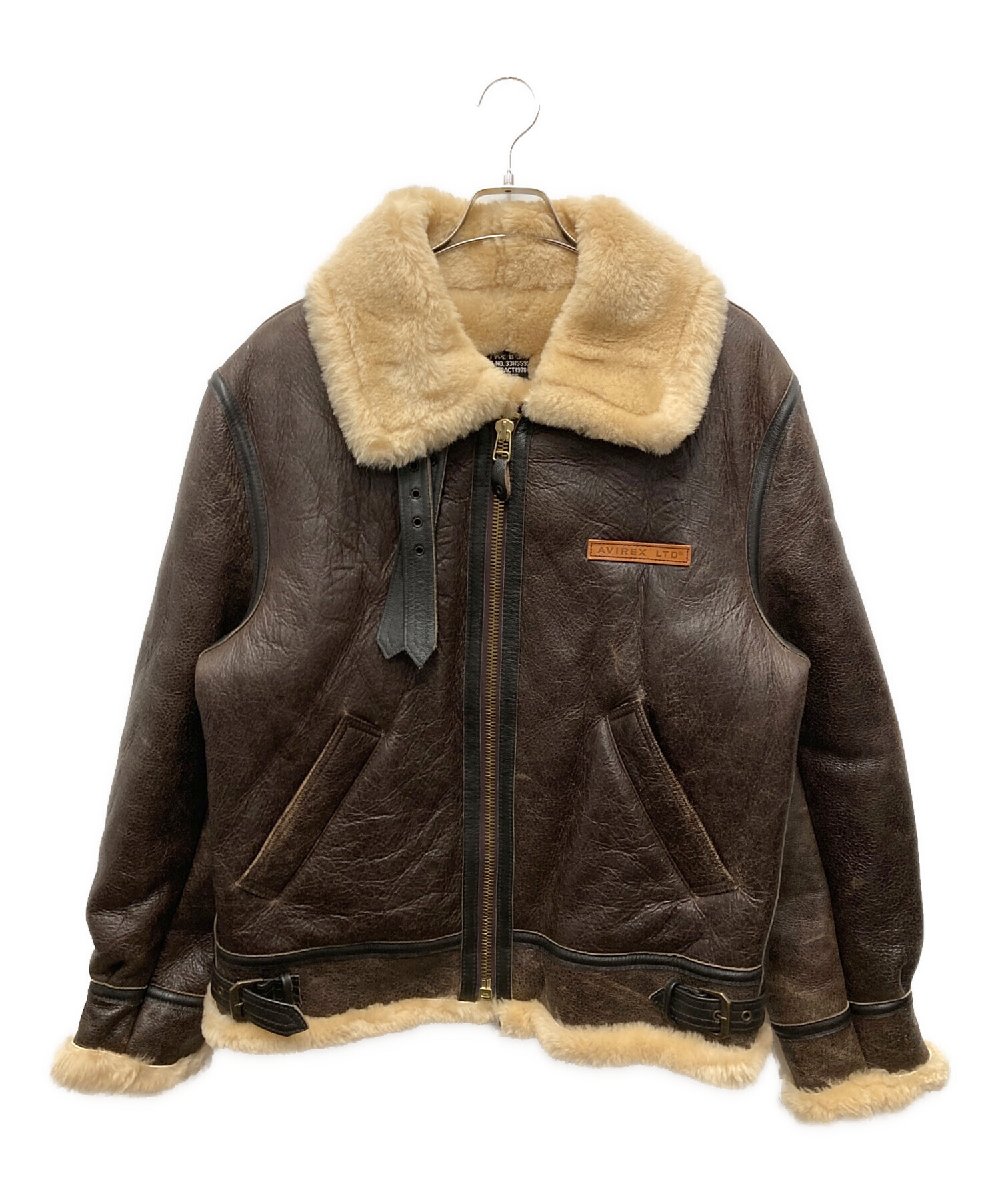 中古・古着通販】AVIREX (アヴィレックス) B-3 ムートンフライト