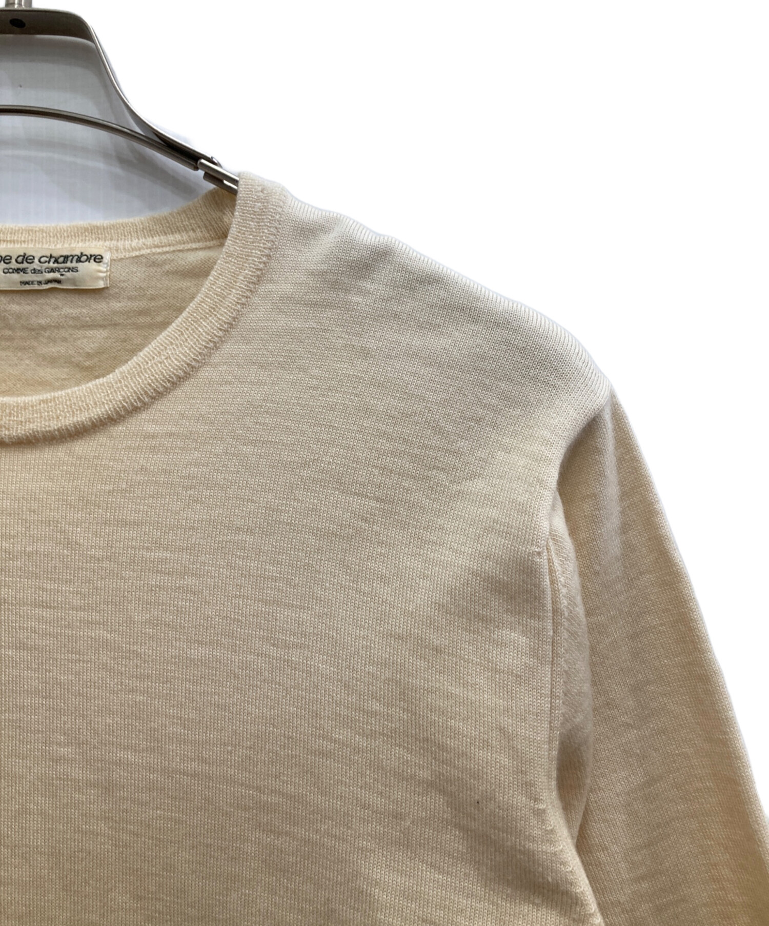 ローブドシャンブル コムデギャルソン ニット ブルゾン レディース ローブドシャンブル コムデギャルソンrobe de chambre COMME des