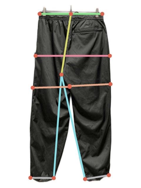 中古・古着通販】ALOUND (アラウンド) ナイロンパンツ カーキ サイズ:M