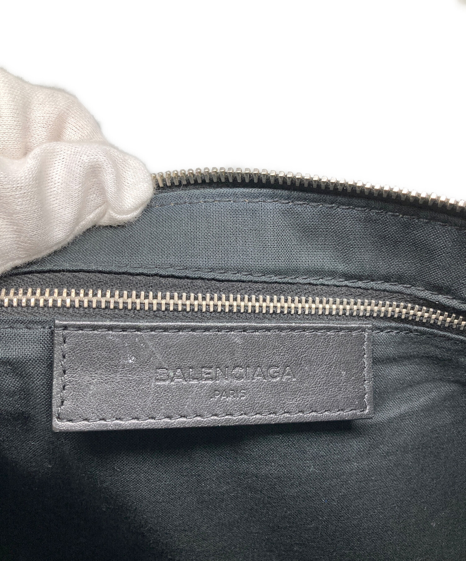 中古・古着通販】BALENCIAGA (バレンシアガ) レザークラッチバッグ