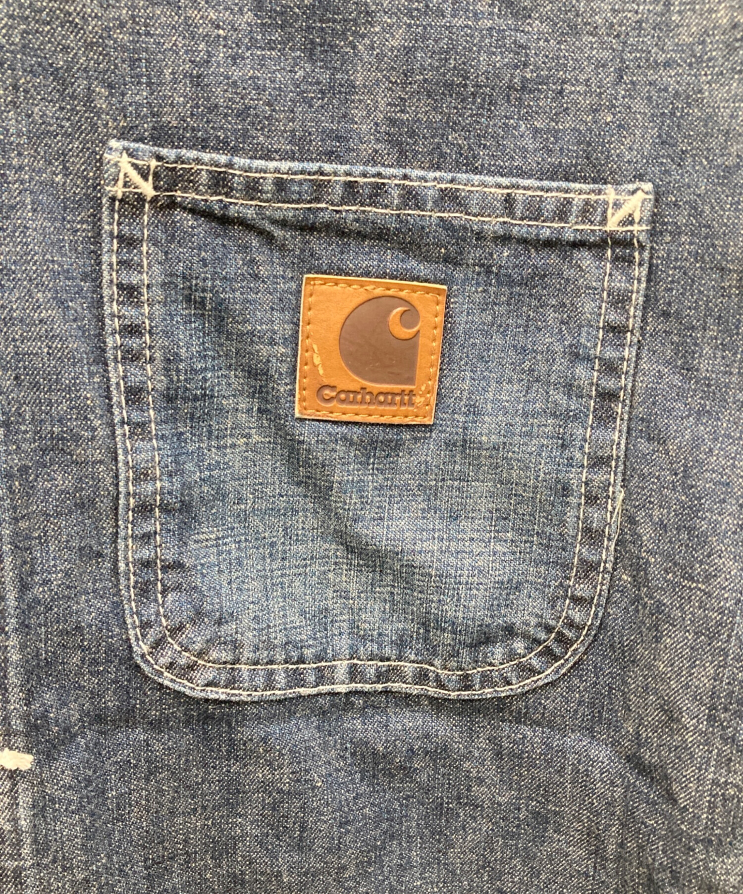 中古・古着通販】CarHartt (カーハート) カバーオール インディゴ
