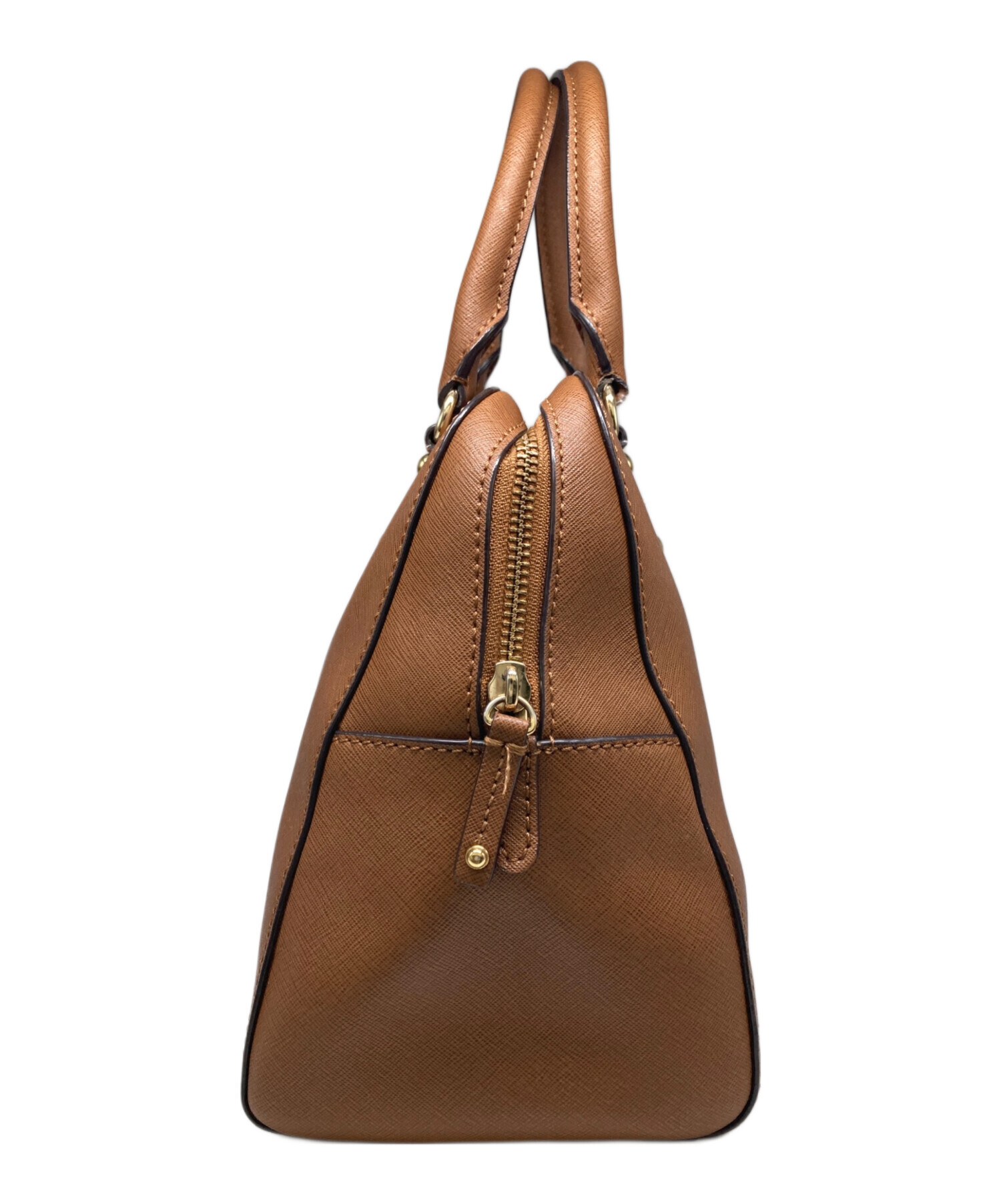 中古・古着通販】MICHAEL KORS (マイケルコース) レザーハンドバッグ 