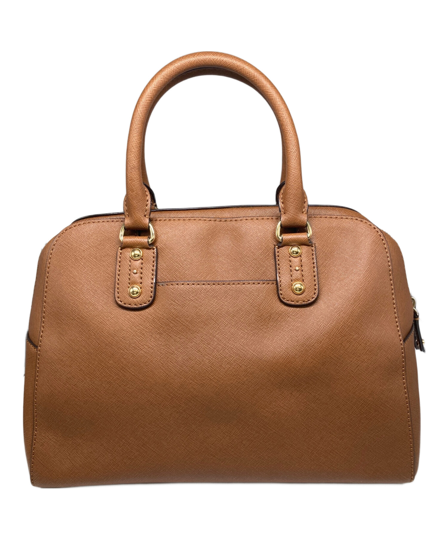 中古・古着通販】MICHAEL KORS (マイケルコース) レザーハンドバッグ 