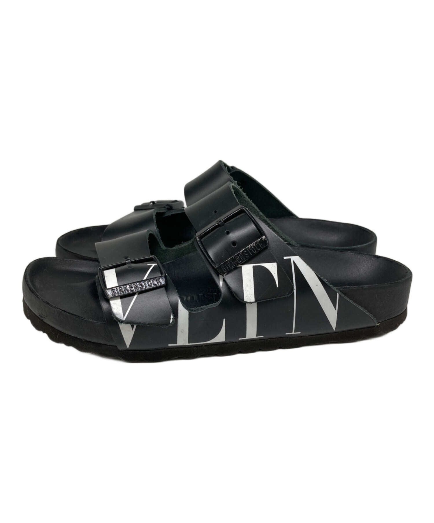 BIRKENSTOCK × VALENTINO / サンダル/27cm/BLK 中古・古着通販】BIRKENSTOCK (ビルケンシュトック) VALENTINO
