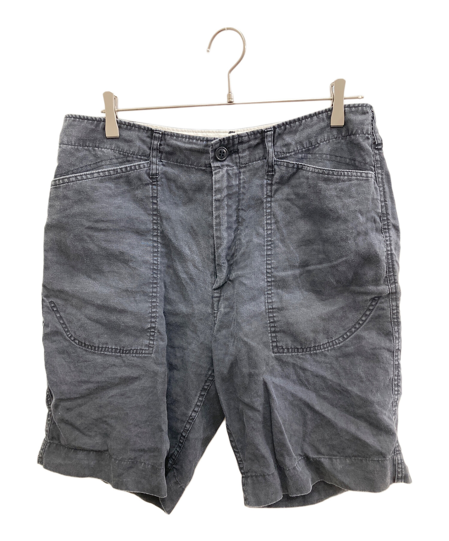 中古・古着通販】N.HOOLYWOOD (エヌ ハリウッド) リネンショートパンツ 