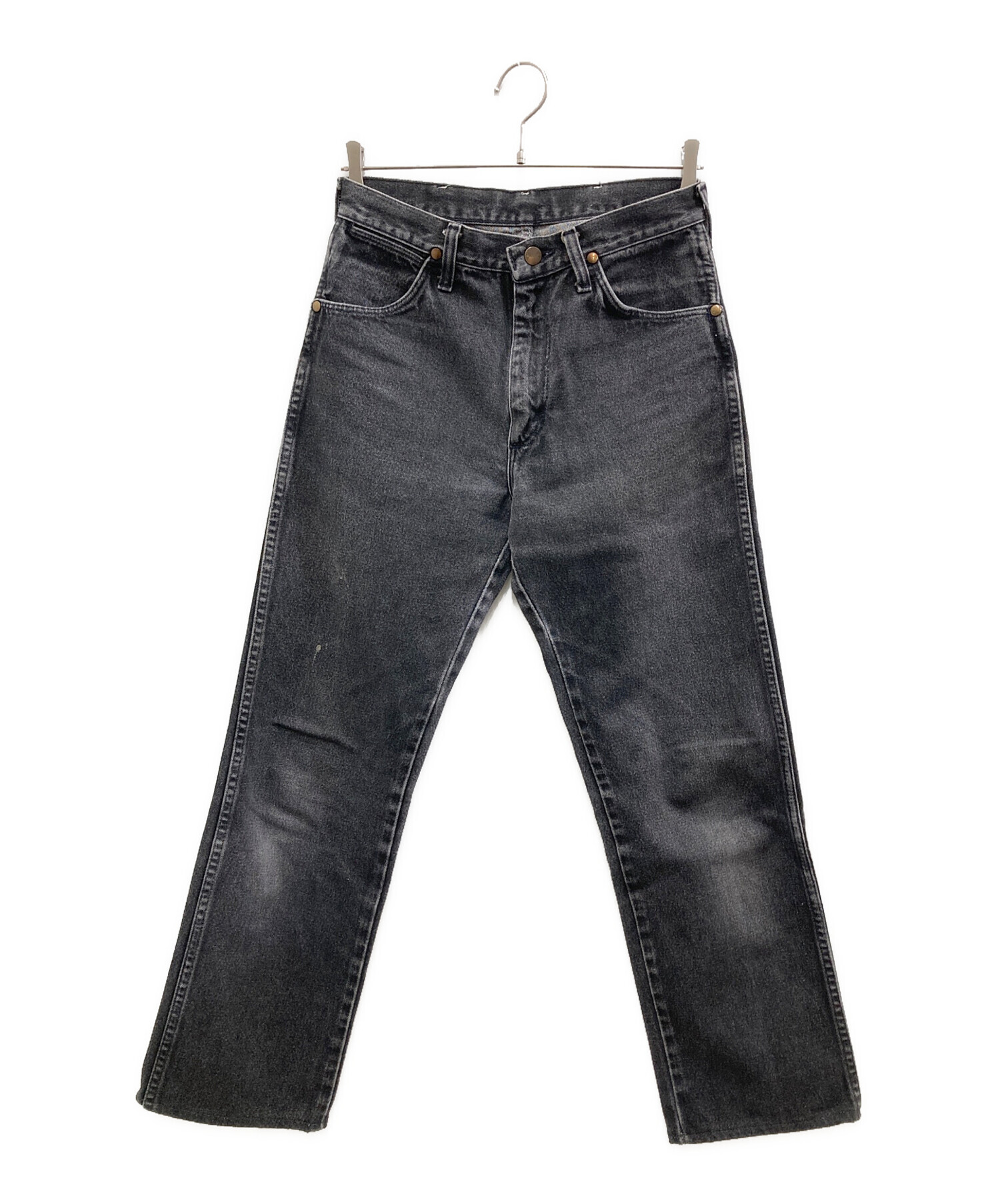 中古・古着通販】Wrangler (ラングラー) 90'S 先染めブラックデニム