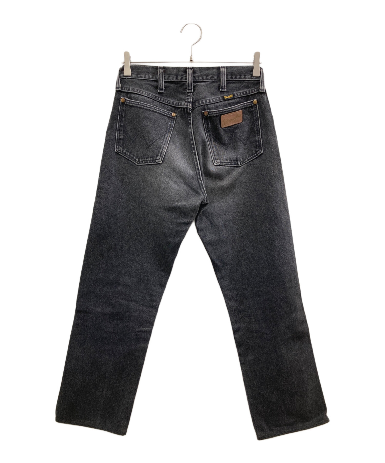 中古・古着通販】Wrangler (ラングラー) 90'S 先染めブラックデニム