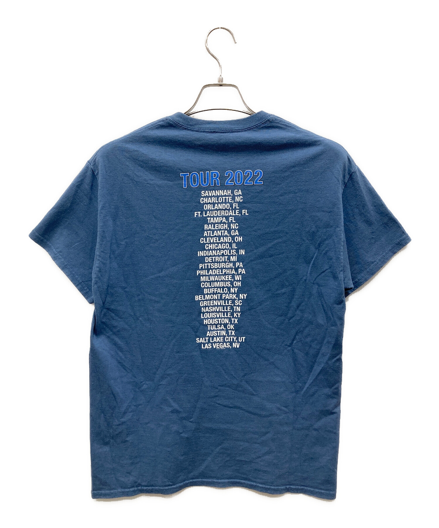 中古・古着通販】GILDAN (ギルダン) 00's バンドTシャツ ブルー サイズ