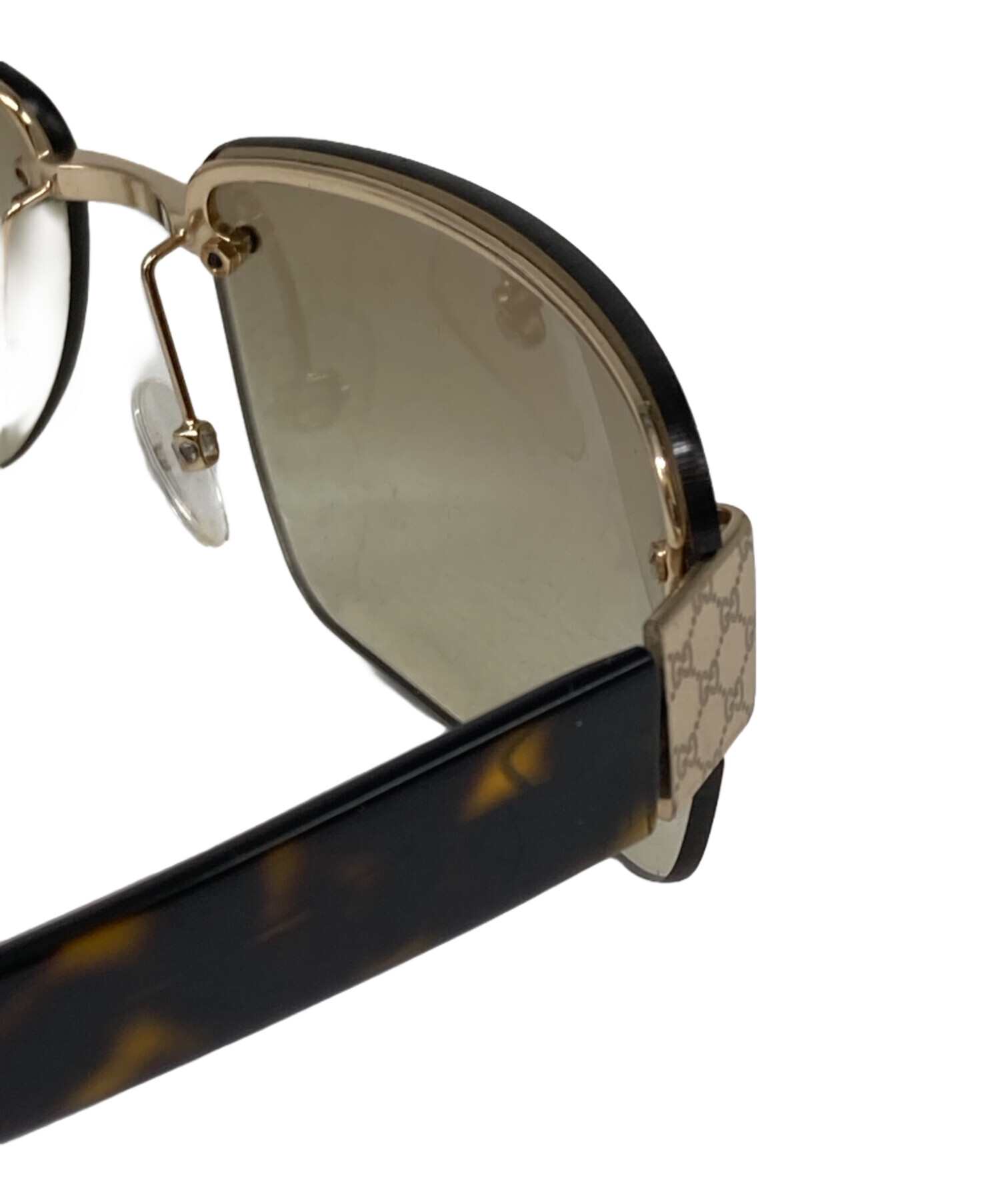 中古・古着通販】GUCCI (グッチ) サングラス ブラウン サイズ:61□15