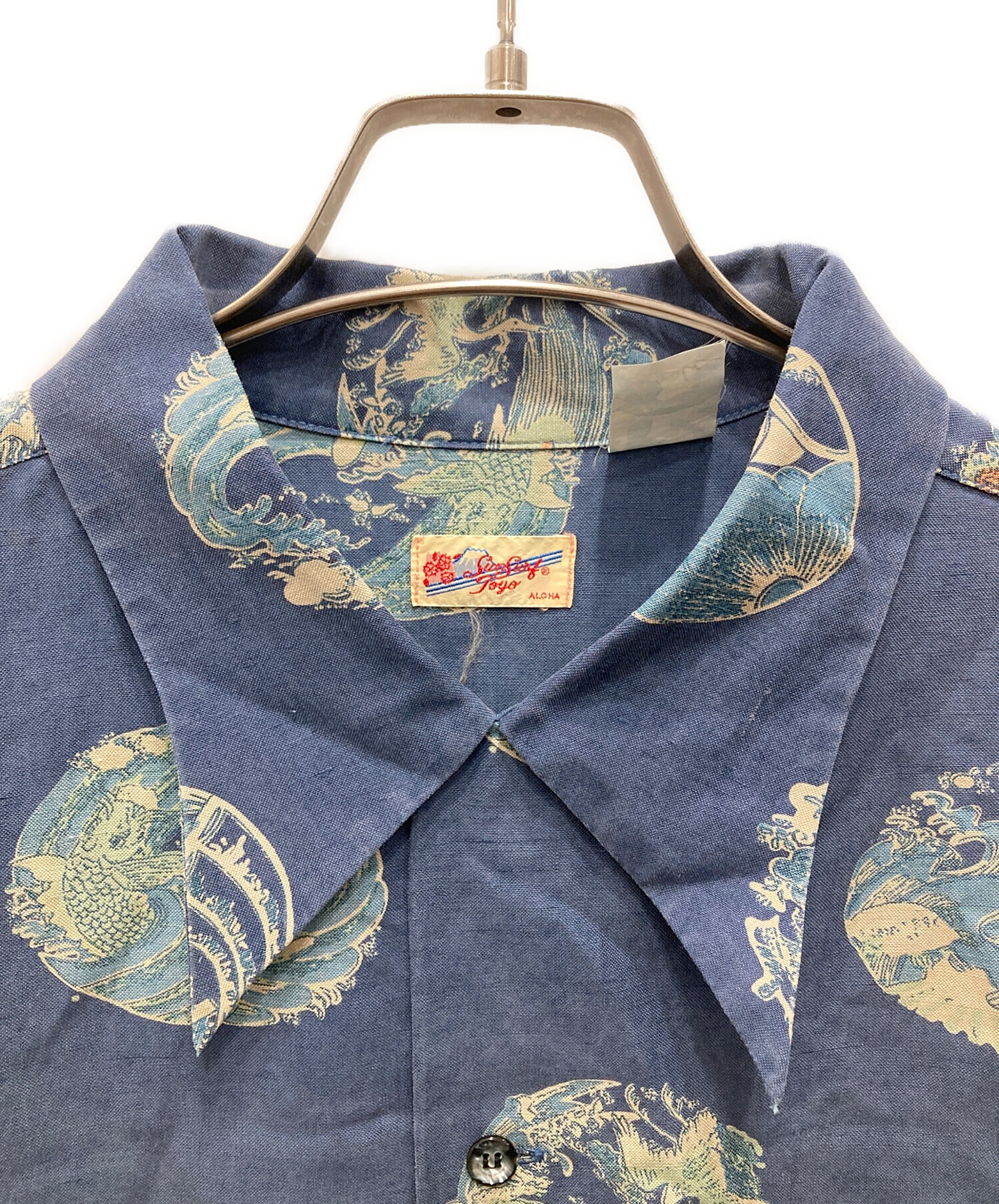 中古・古着通販】Sun Surf (サンサーフ) リネン混シルク和柄 中古・古着通販】Sun Surf (サンサーフ) リネン混シルク和柄