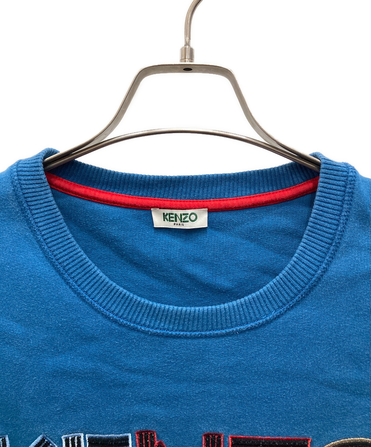 中古・古着通販】KENZO (ケンゾー) スウェット ブルー サイズ:FREE