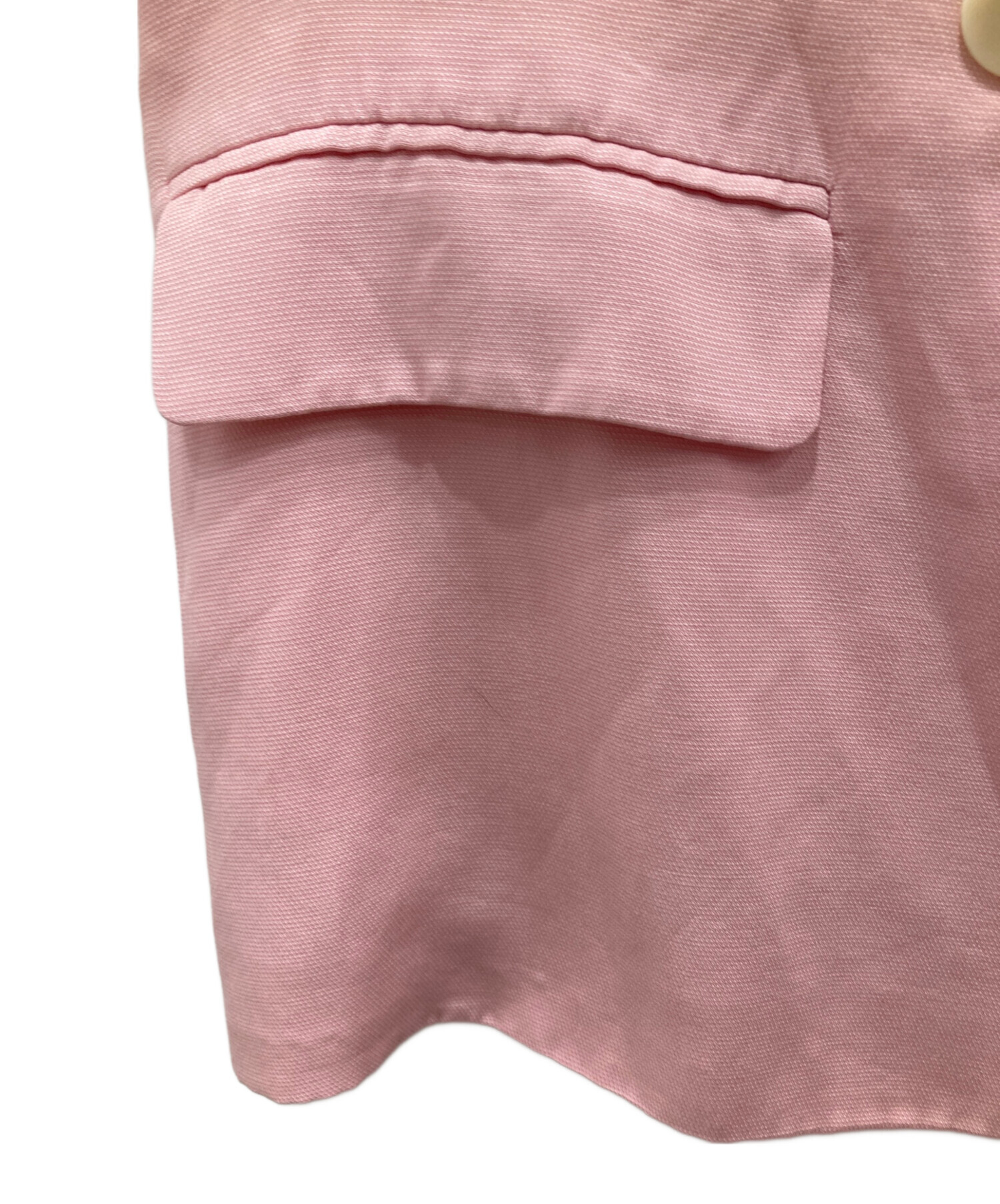 中古・古着通販】ZARA (ザラ) ダブルテーラードジャケット ピンク