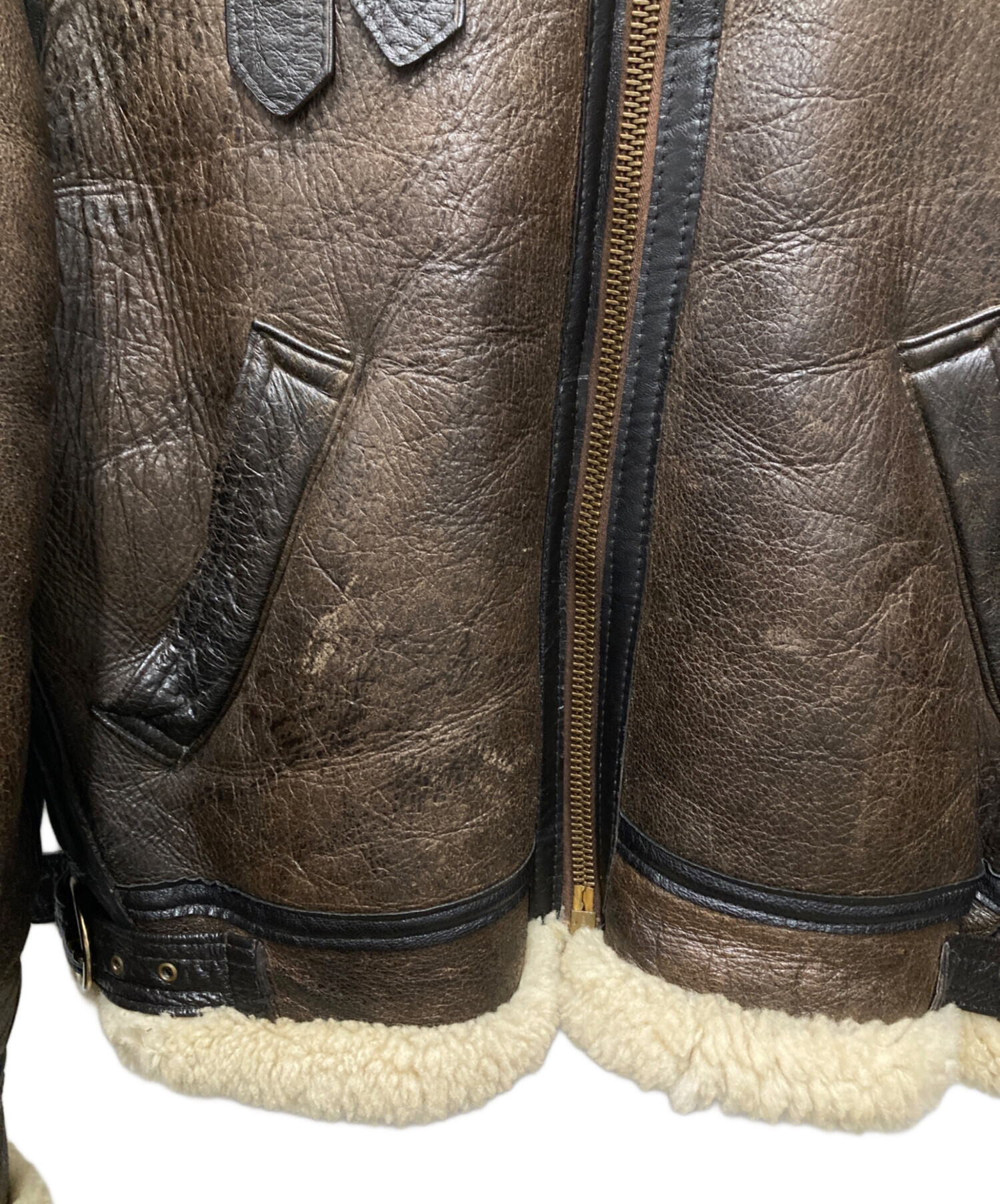 中古・古着通販】AVIREX (アヴィレックス) B-3 ムートンジャケット