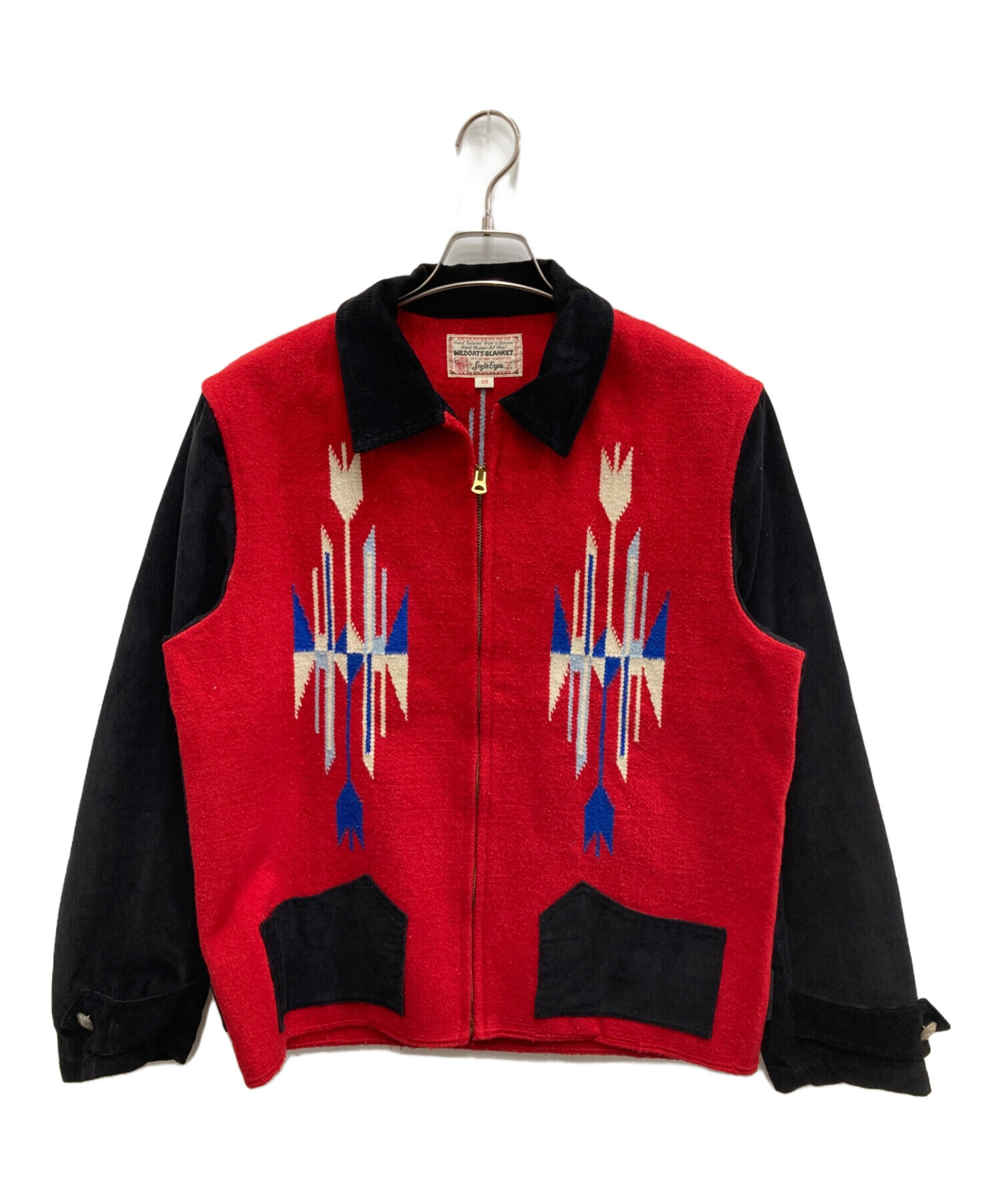 中古・古着通販】STYLE EYES (スタイルアイズ) NATIVE PATTERN JACKET