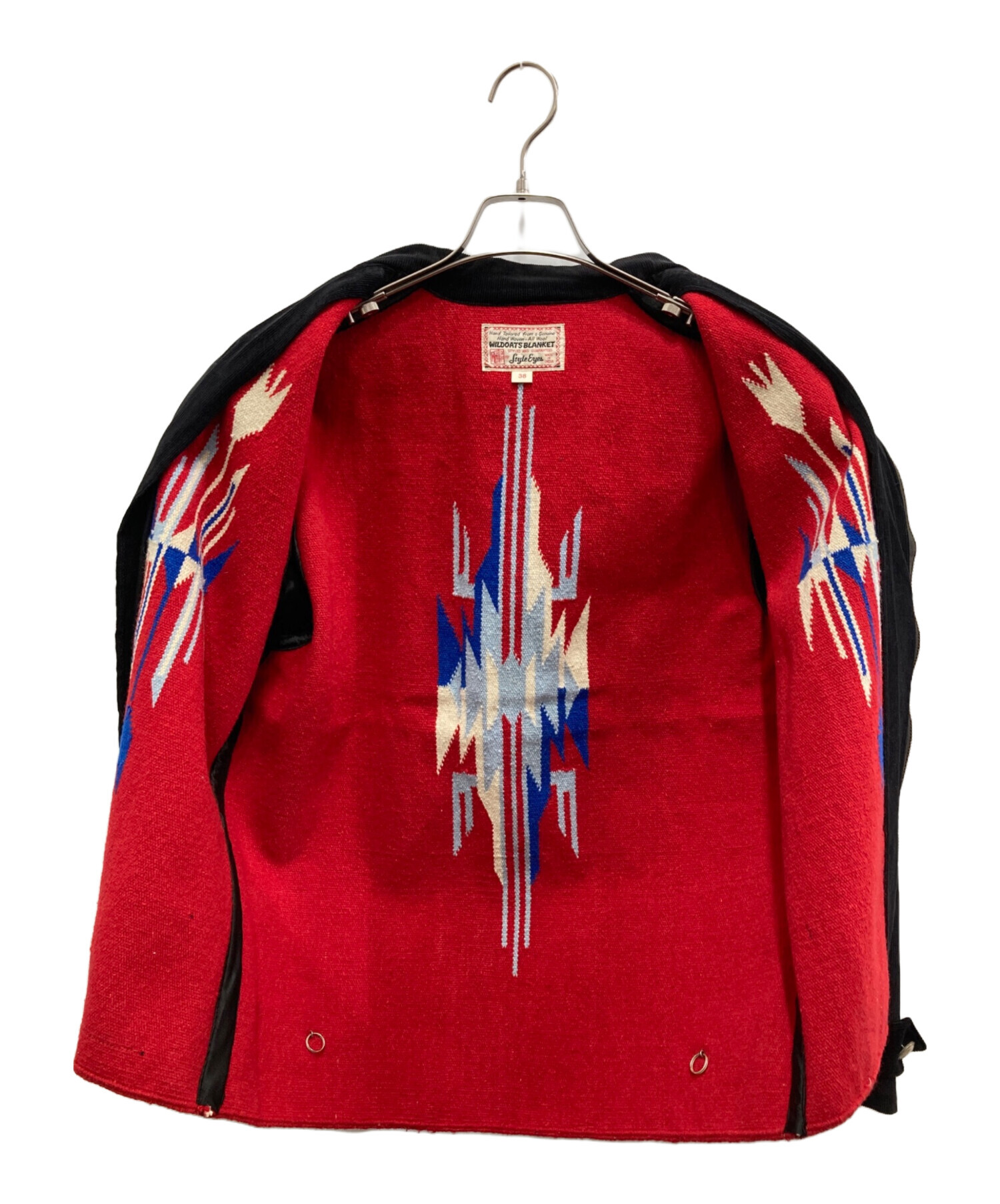 中古・古着通販】STYLE EYES (スタイルアイズ) NATIVE PATTERN JACKET