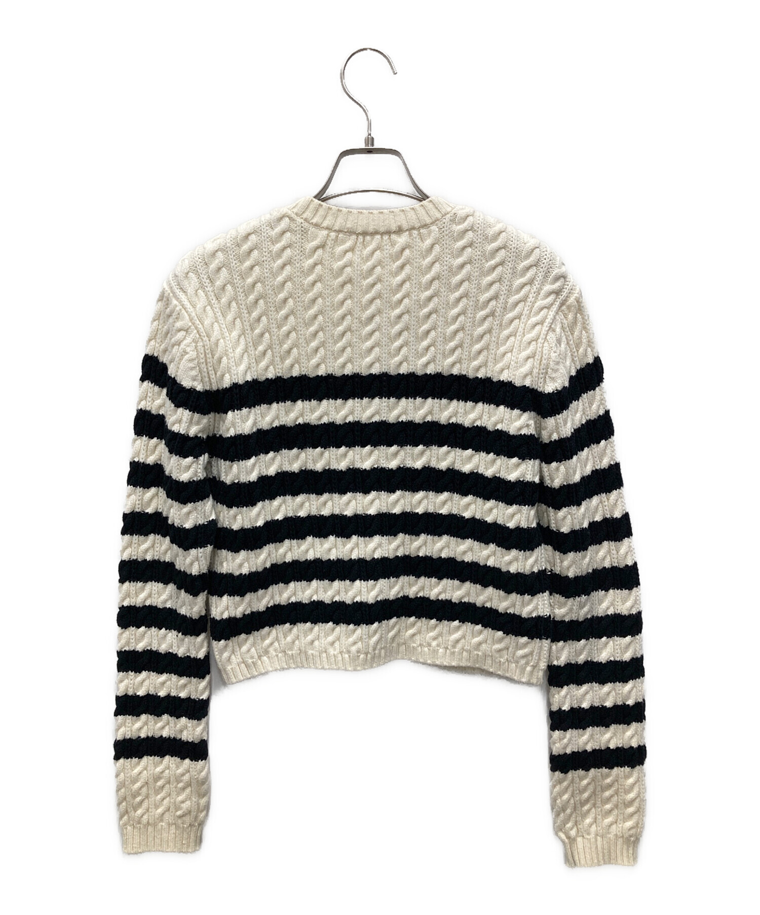 TOMORROWLAND MACPHEEハイブリットケーブルショートカーディガン