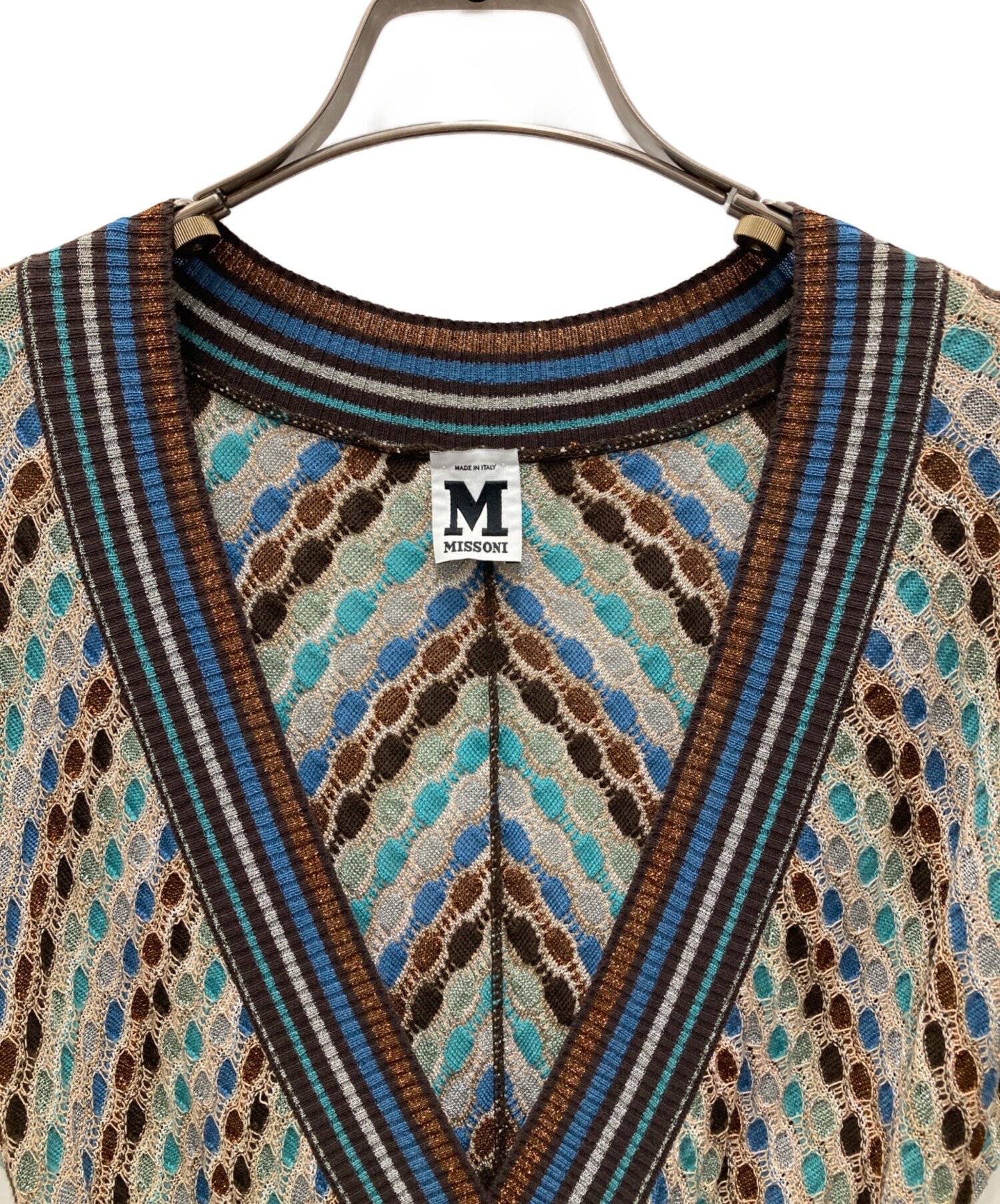 中古・古着通販】MISSONI (ミッソーニ) ワンピース ベージュ サイズ:46