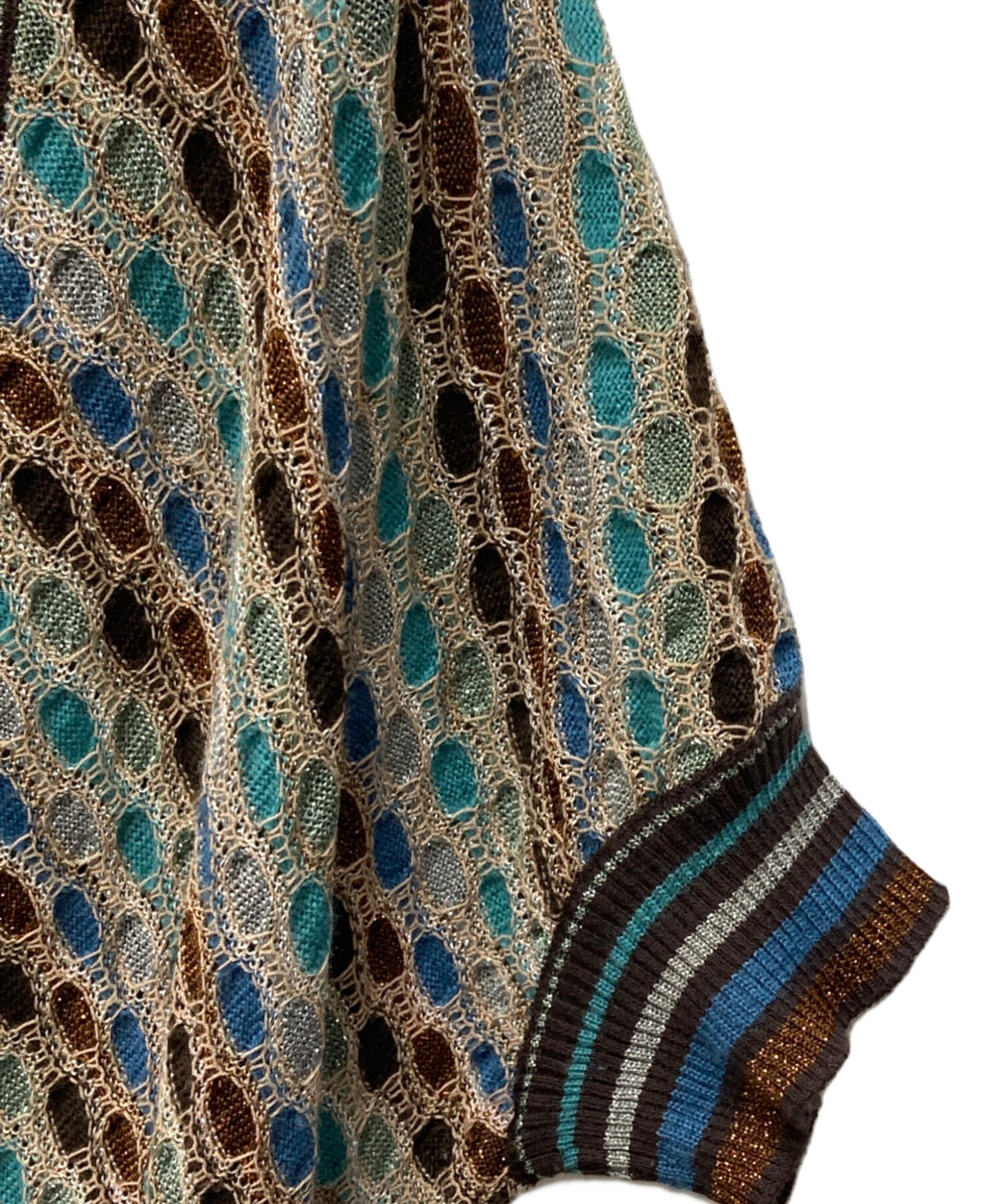 中古・古着通販】MISSONI (ミッソーニ) ワンピース ベージュ サイズ:46