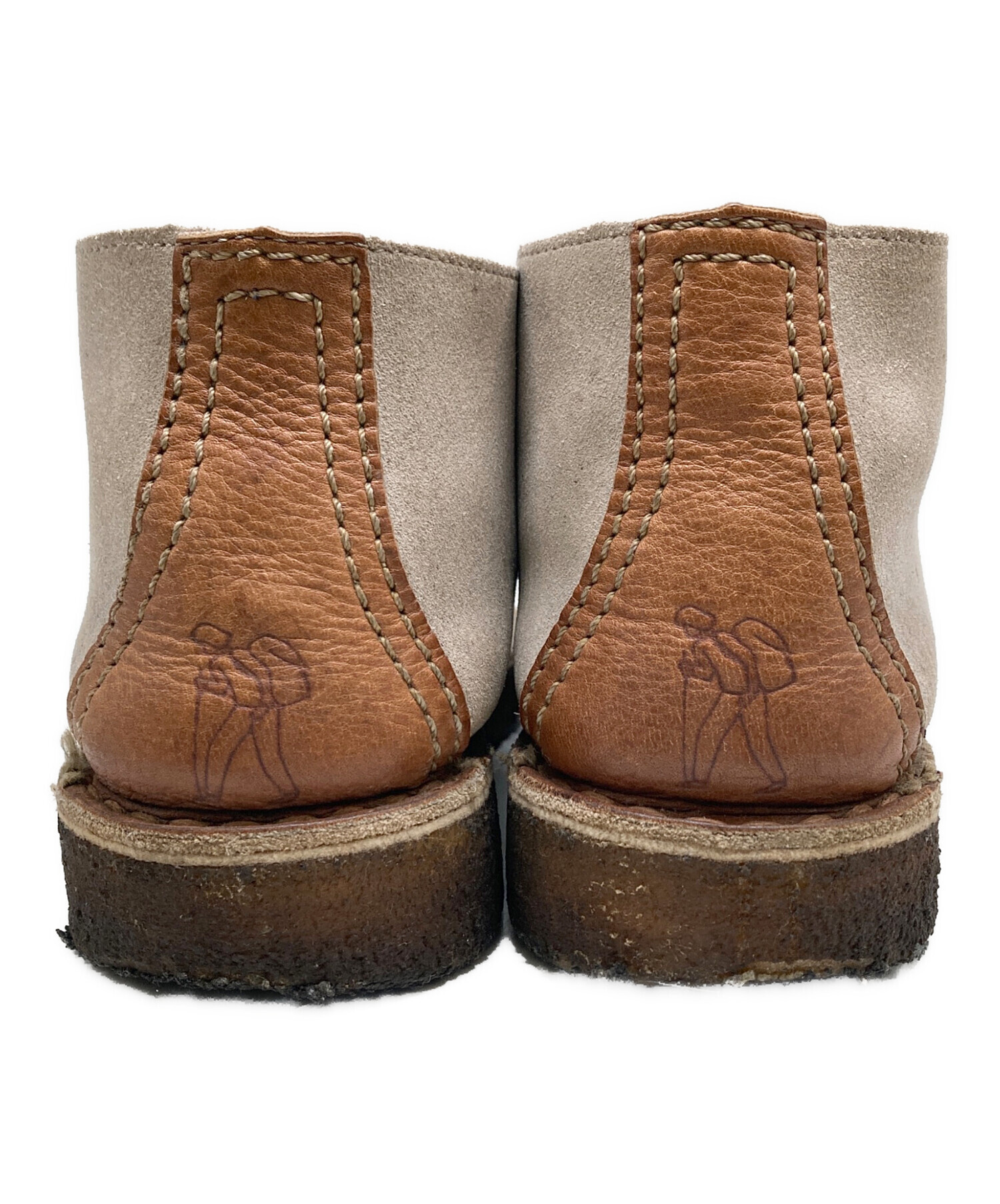 中古・古着通販】CLARKS (クラークス) デザートシューズ ベージュ