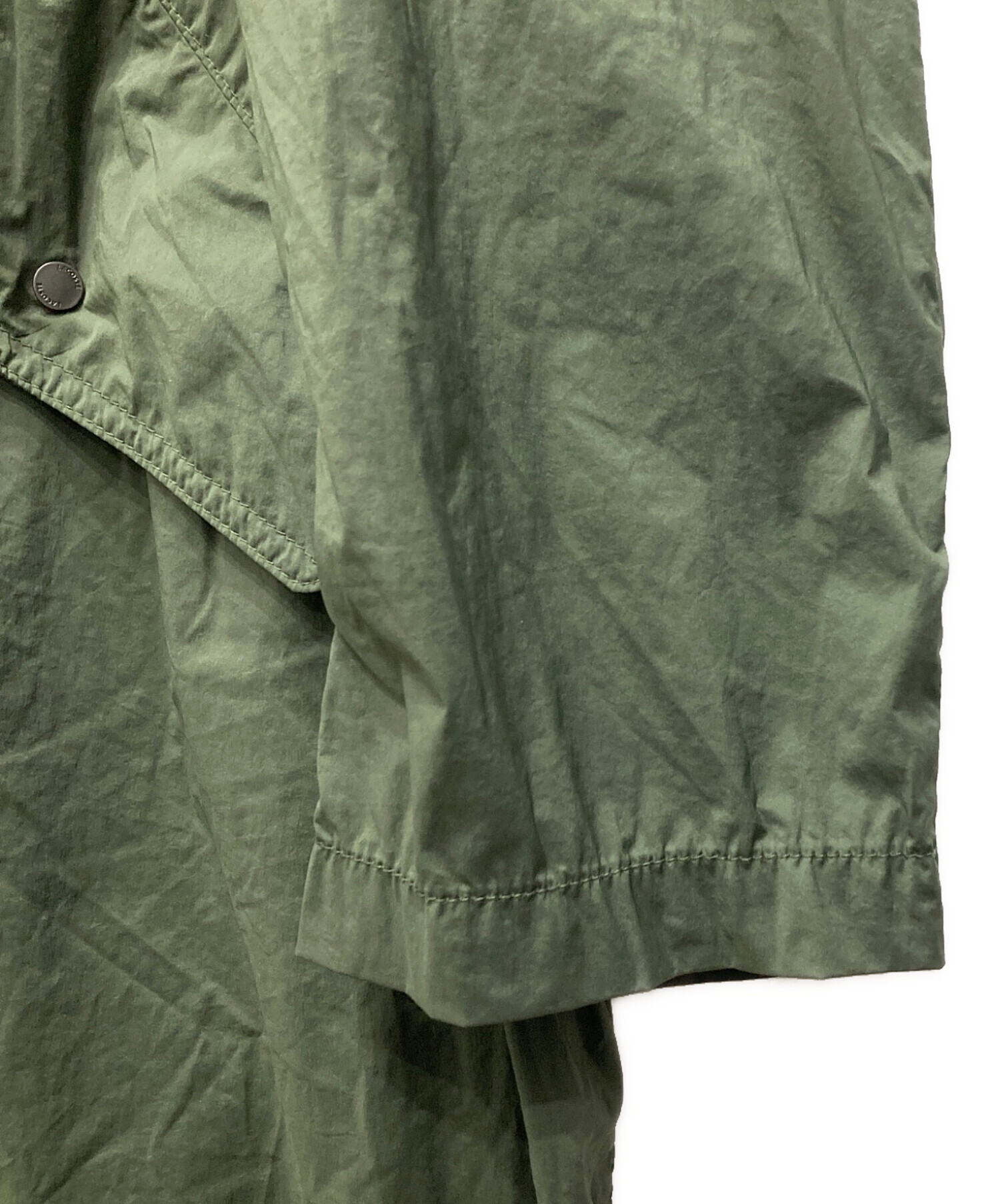 中古・古着通販】LACOSTE (ラコステ) ナイロンフーデッドコート 