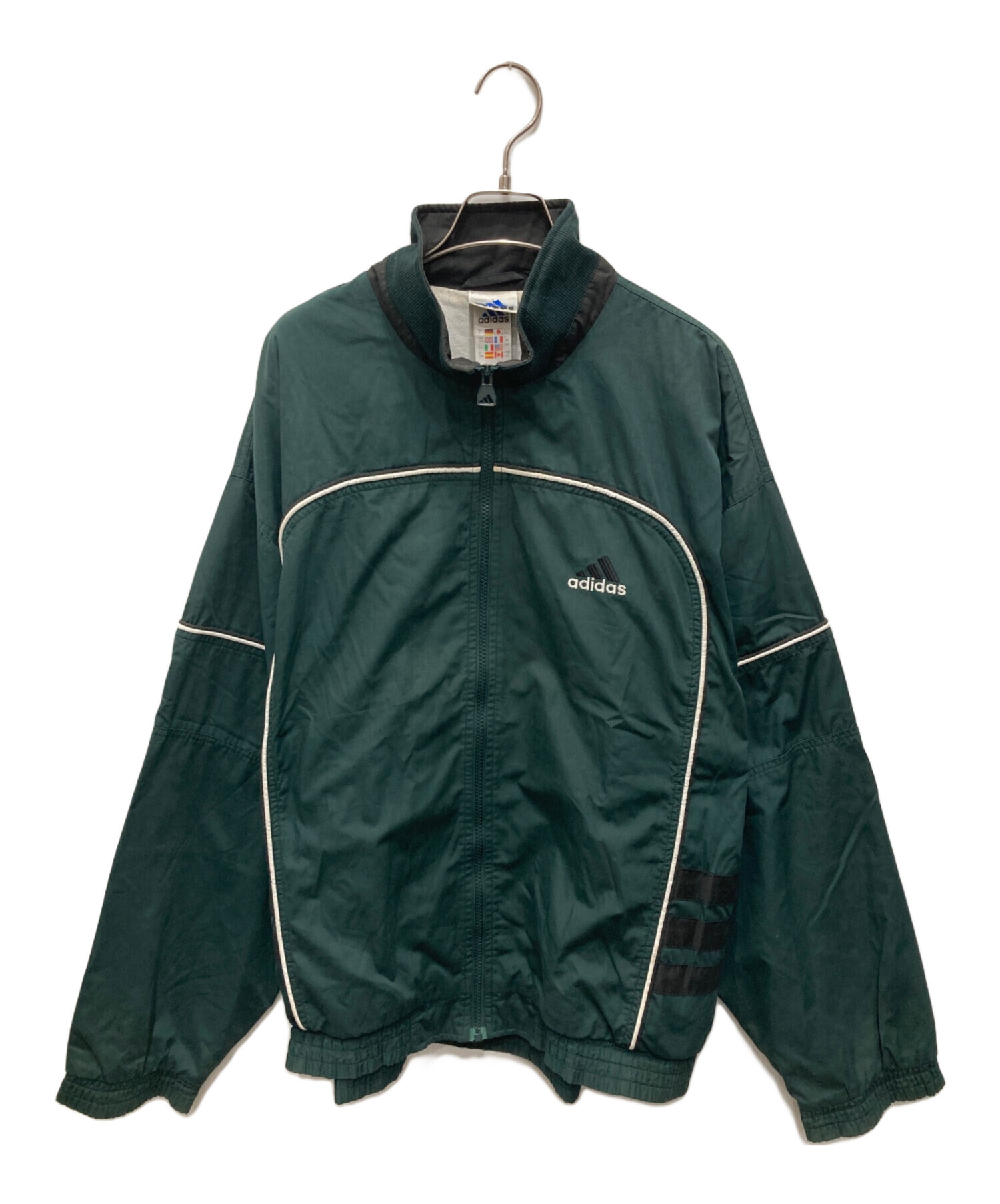 中古・古着通販】adidas (アディダス) トラックジャケット グリーン 