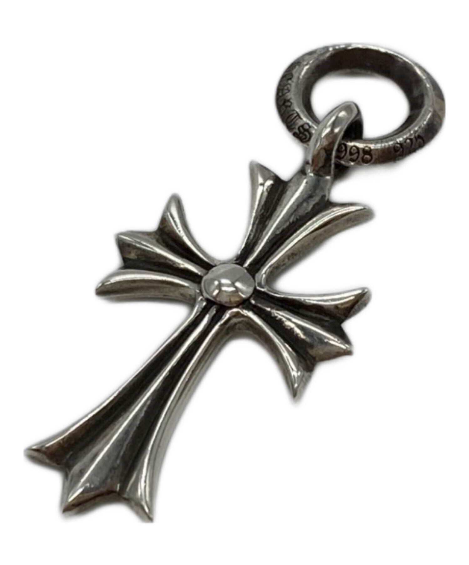 CHROME HEARTS クロムハーツ（原本無） その他アクセサリー タイニークロス フォンストラップ シルバー系【中古】 CHROME HEARTS クロムハーツ（原本無） その他アクセサリー タイニー