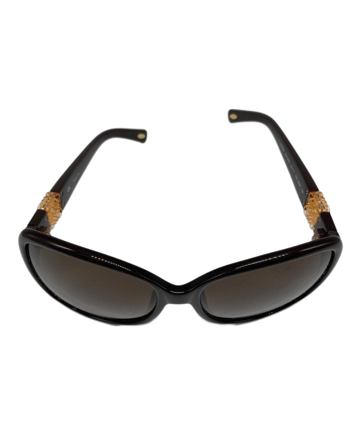 中古・古着通販】LOEWE (ロエベ) サングラス ブラウン サイズ:60口17