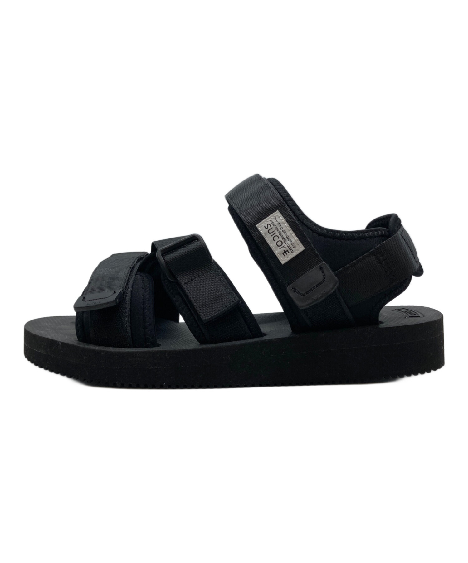 中古・古着通販】suicoke (スイコック) KISEE-Vサンダル ブラック