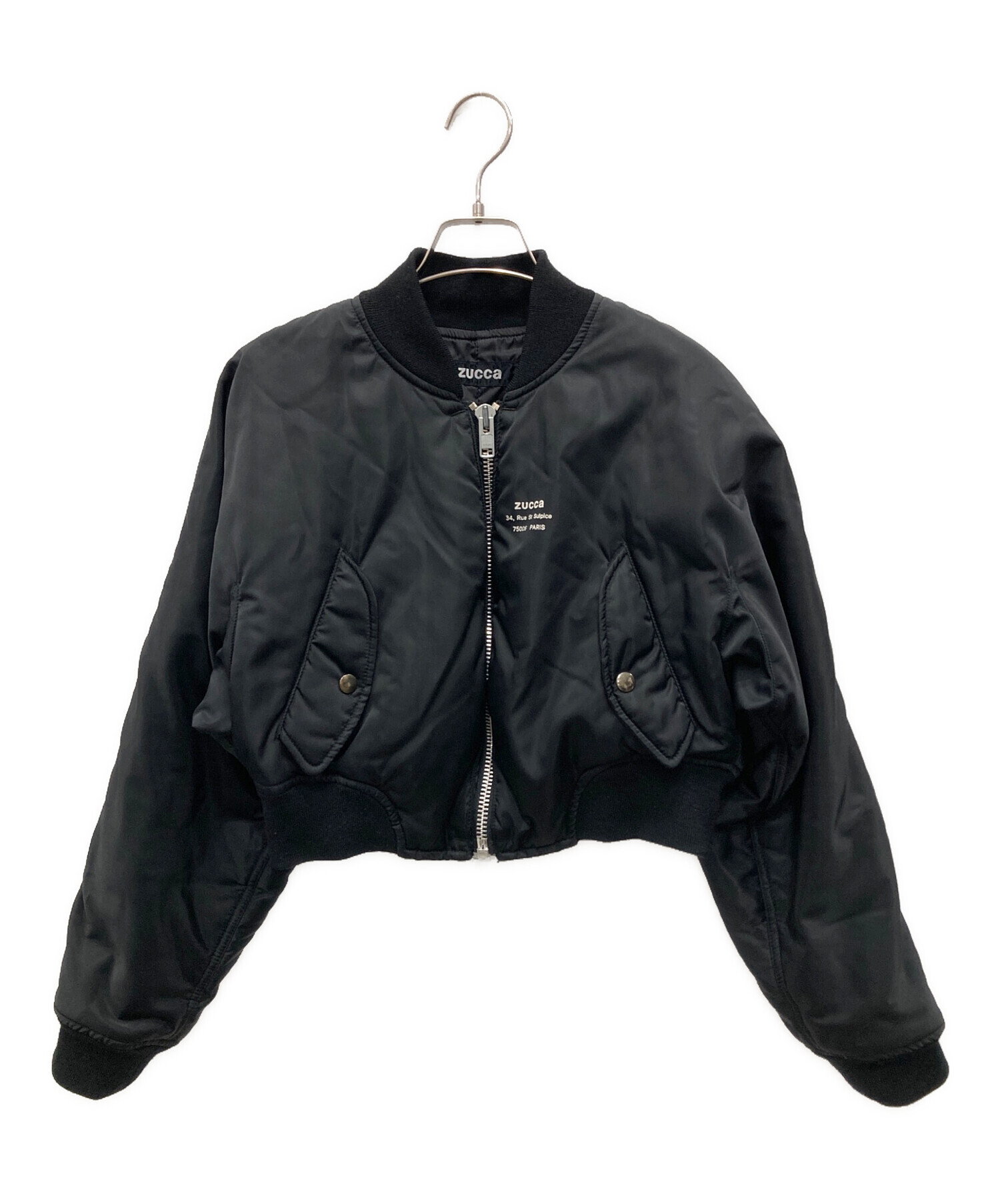 中古・古着通販】ZUCCA (ズッカ) アーカイブクロップドMA-1ジャケット