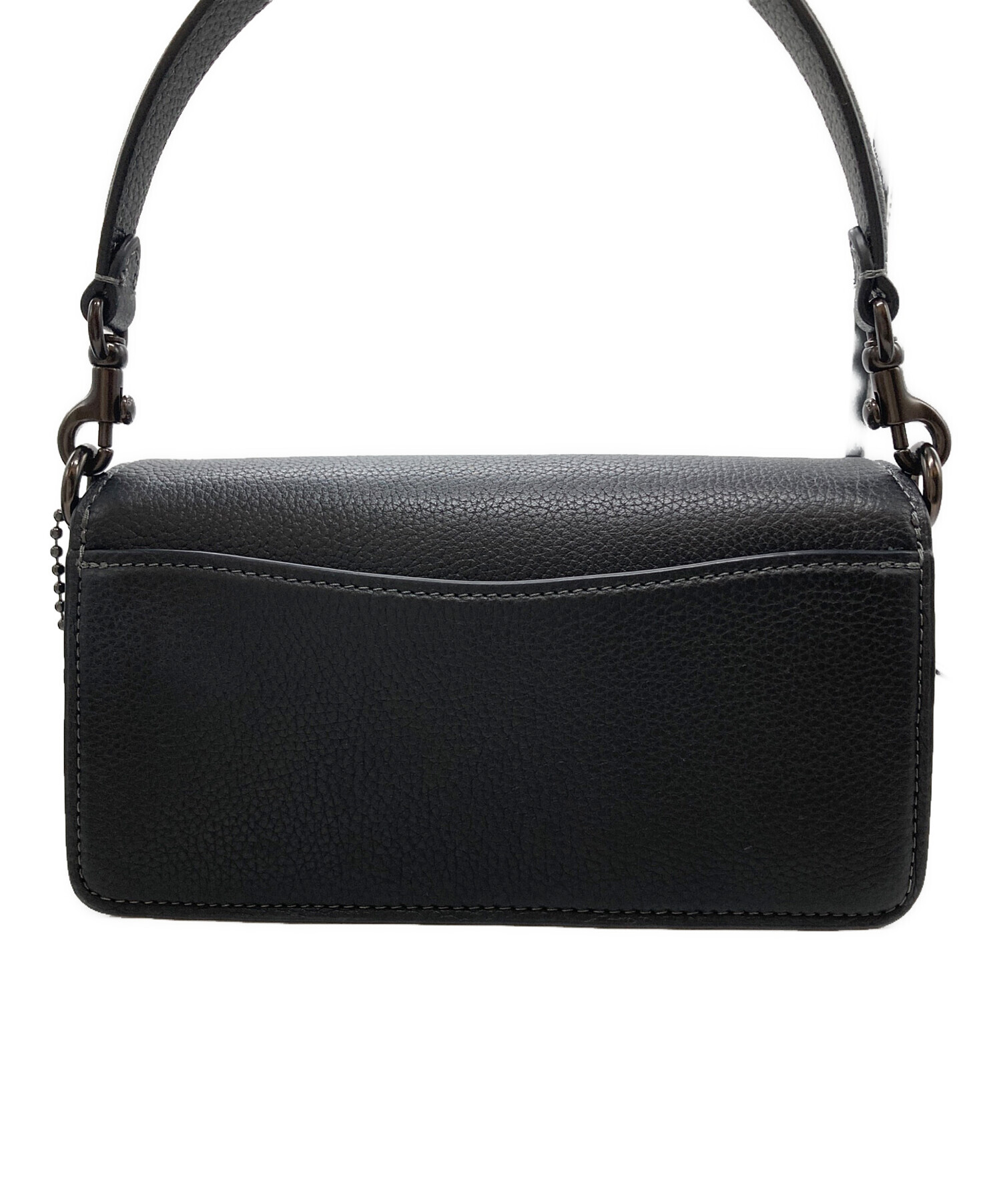 中古・古着通販】COACH (コーチ) タビーショルダーバッグ20 ブラック