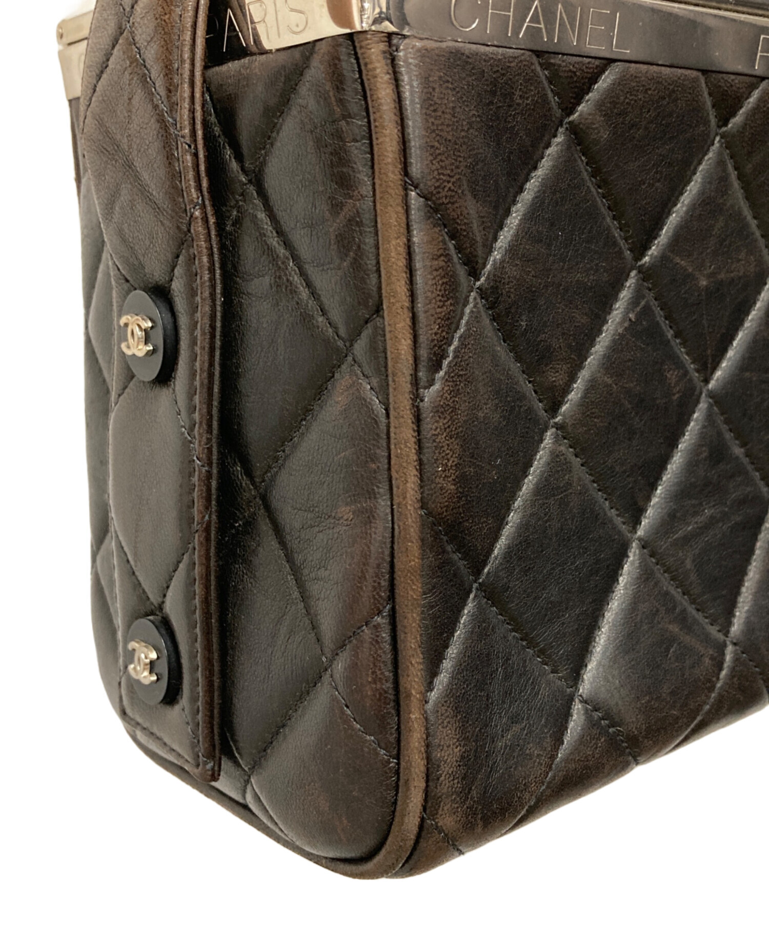 中古・古着通販】CHANEL (シャネル) マトラッセバニティバッグ