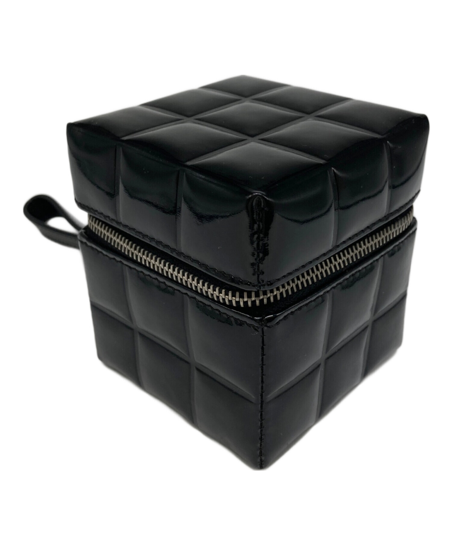 中古・古着通販】CHANEL (シャネル) リストレットキューブハンドバッグ 