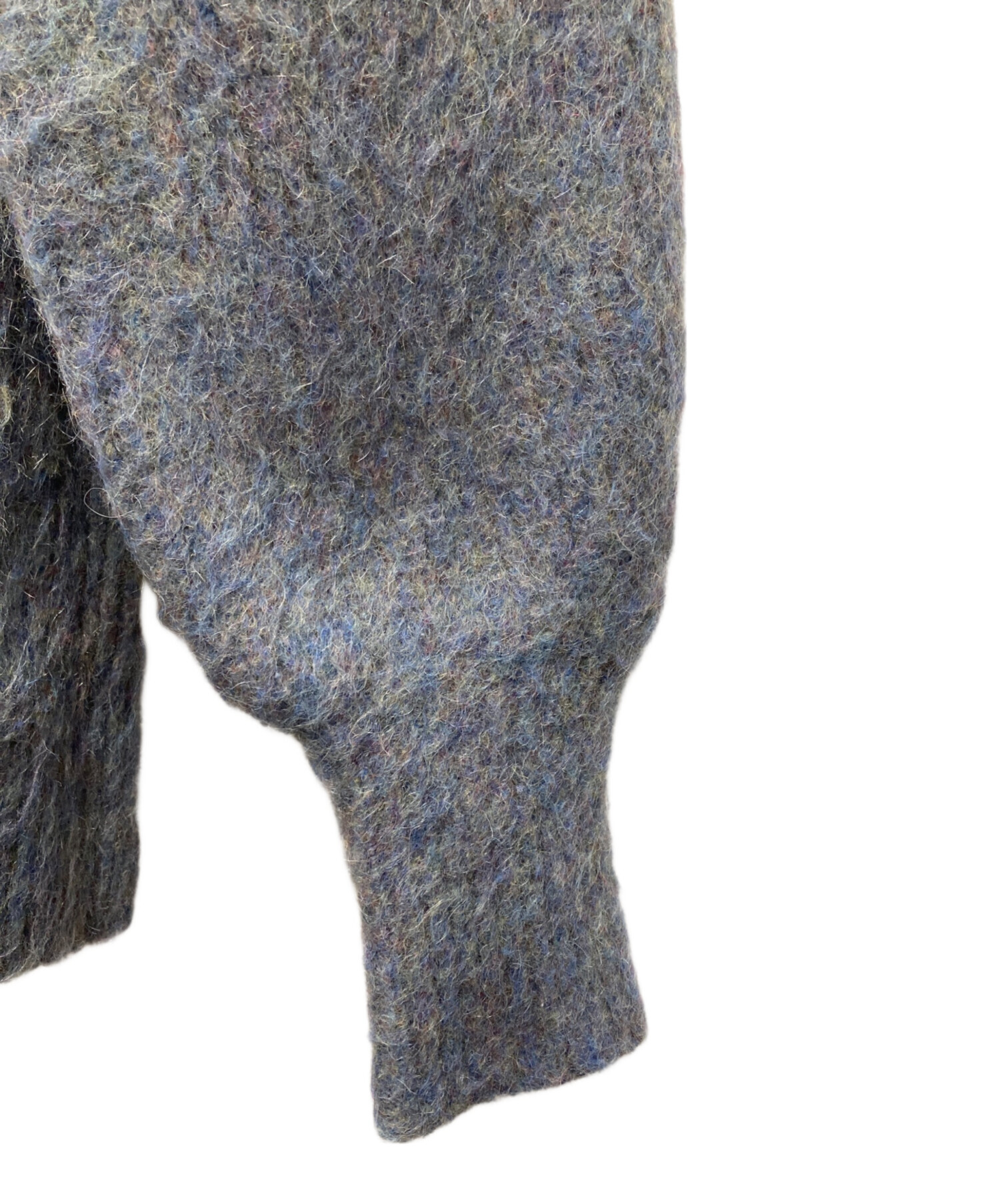 CLANE ラウンドスリーブモヘアニットトップス CLANE - ROUND SLEEVE MOHAIR KNIT TOPS - ラウンドスリーブモヘア