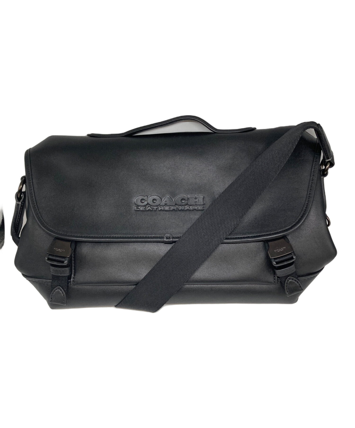 中古・古着通販】COACH (コーチ) リーグ バイク バッグ ブラック 