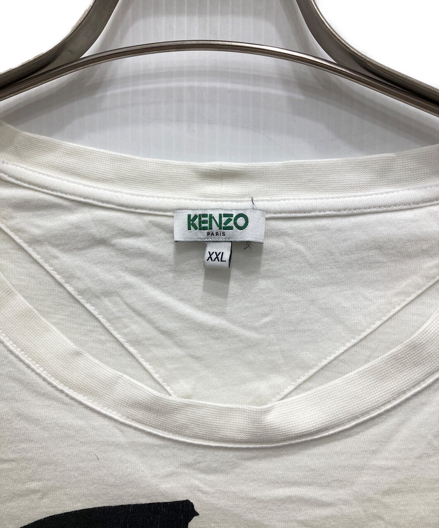 75SHOP様購入専用ページ 中古・古着通販】KENZO (ケンゾー) プリントTシャツ ホワイト サイズ