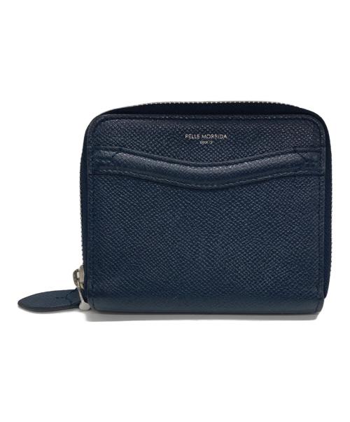 未使用 ペッレモルビダ PELLE MORBIDA 小銭入れ ケース 青 中古・古着通販】PELLE MORBIDA (ペッレモルビダ) コインケース